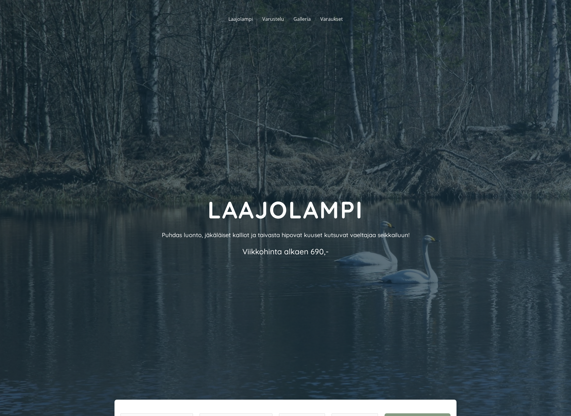 Screenshot for laajolampi.fi