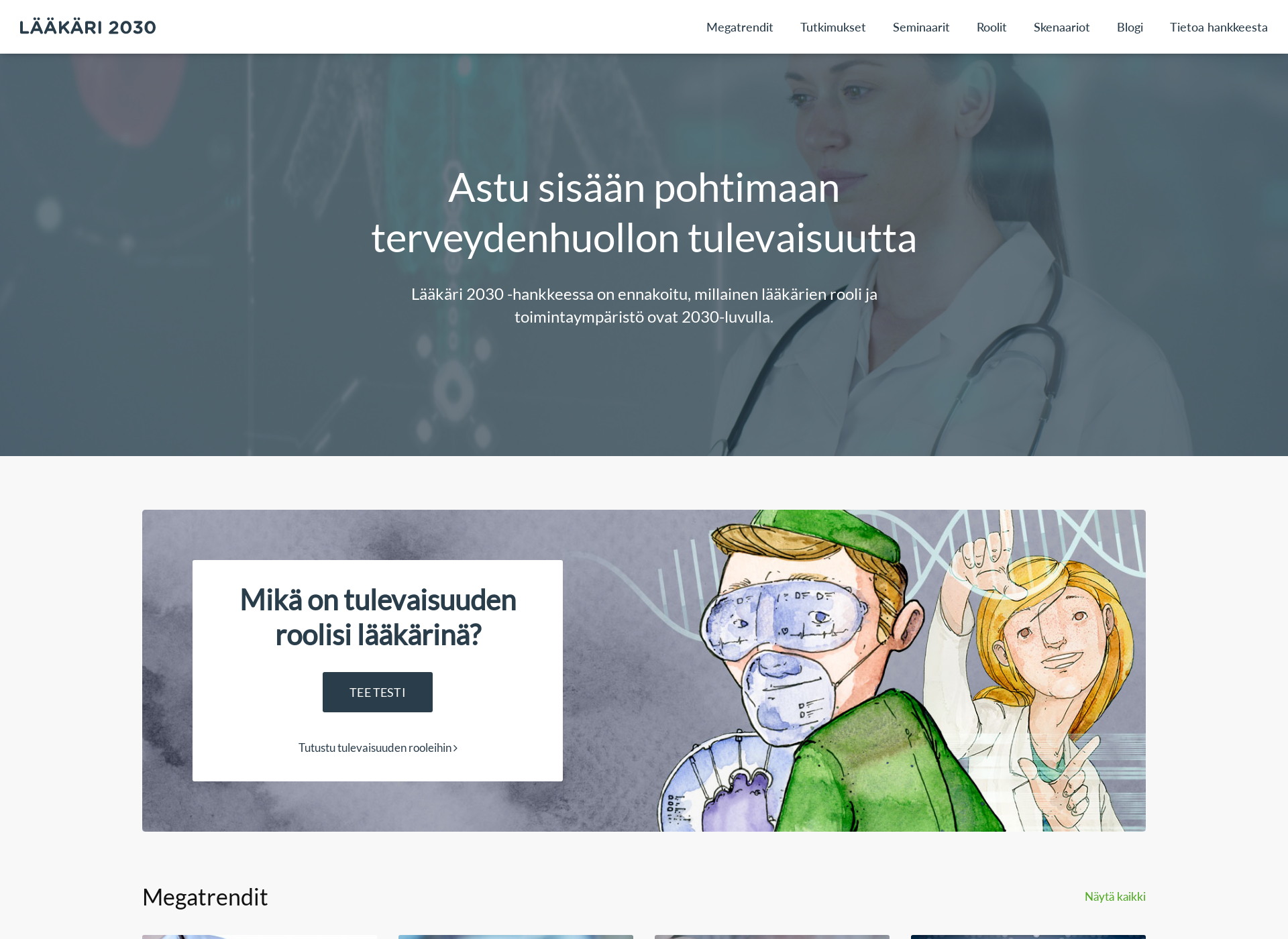 Screenshot for laakari2030.fi