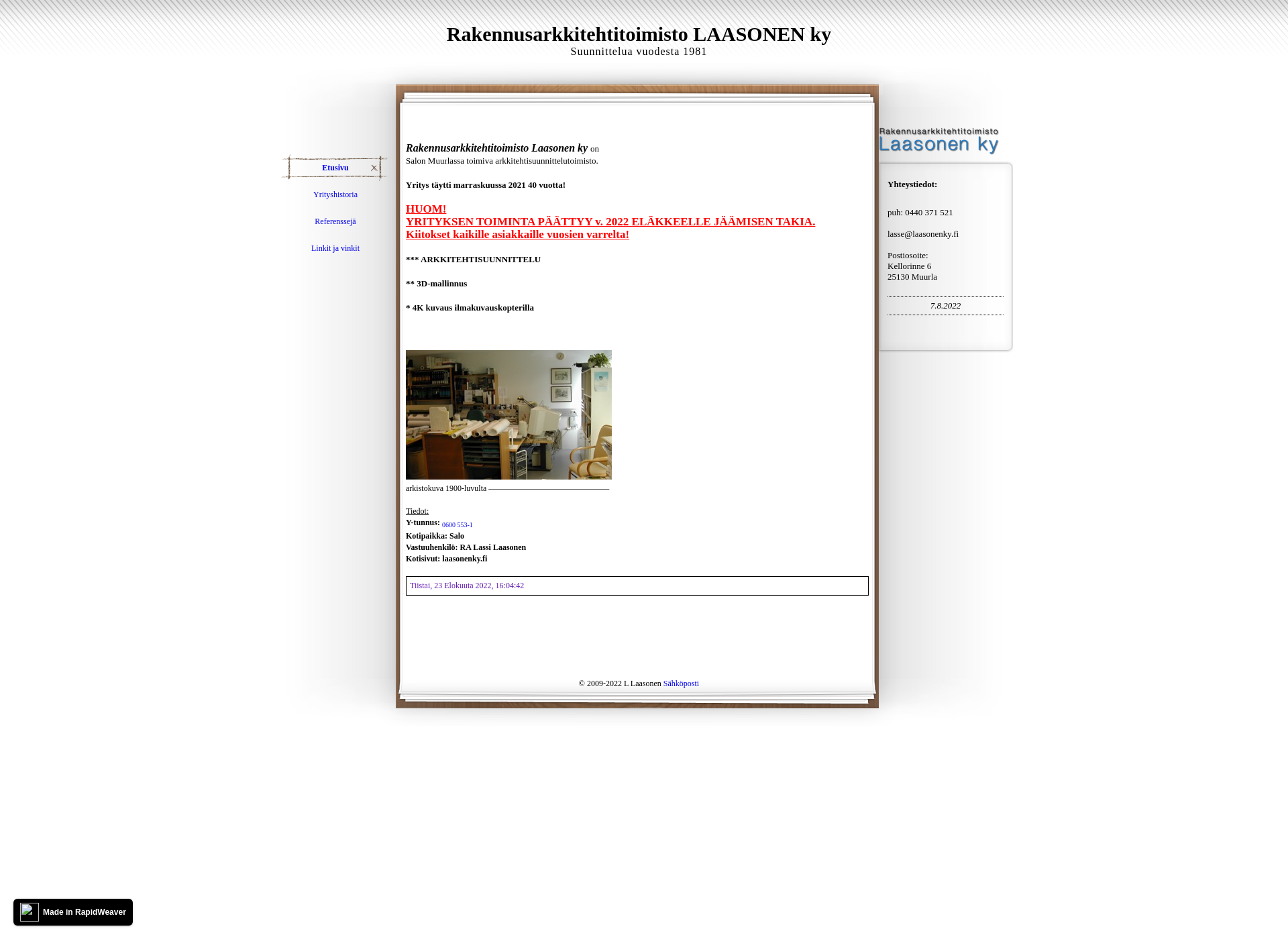 Screenshot for laasonenky.fi