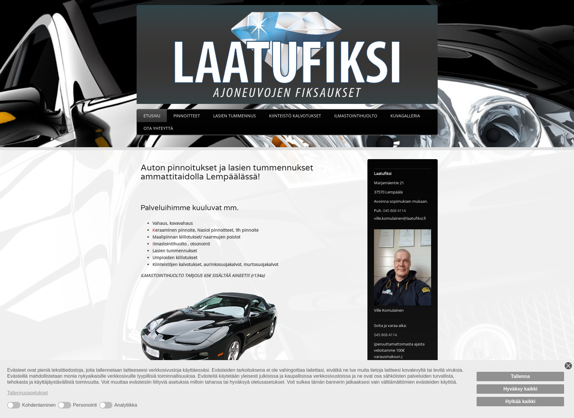 Screenshot for laatufiksi.fi