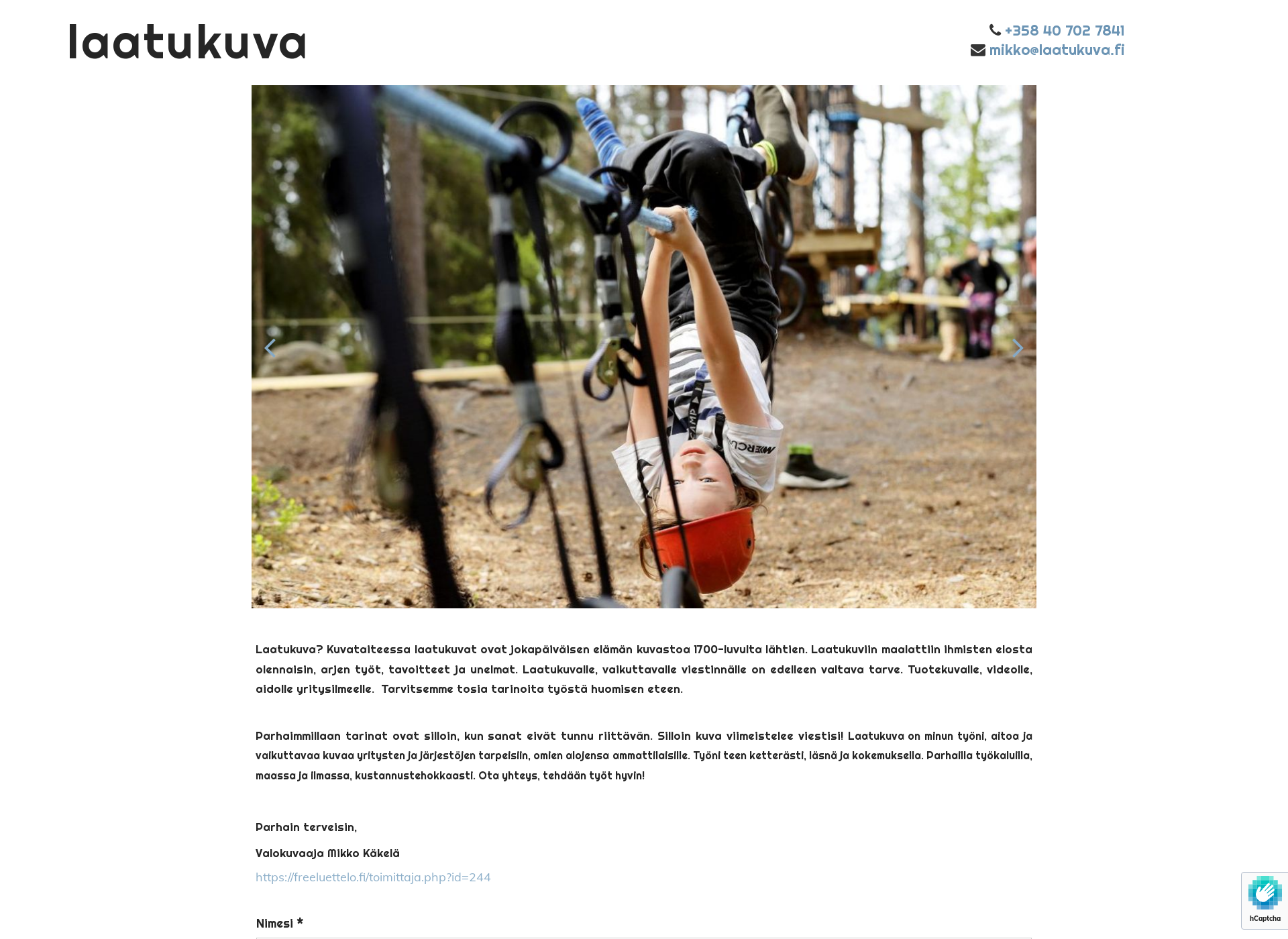 Screenshot for laatukuva.fi