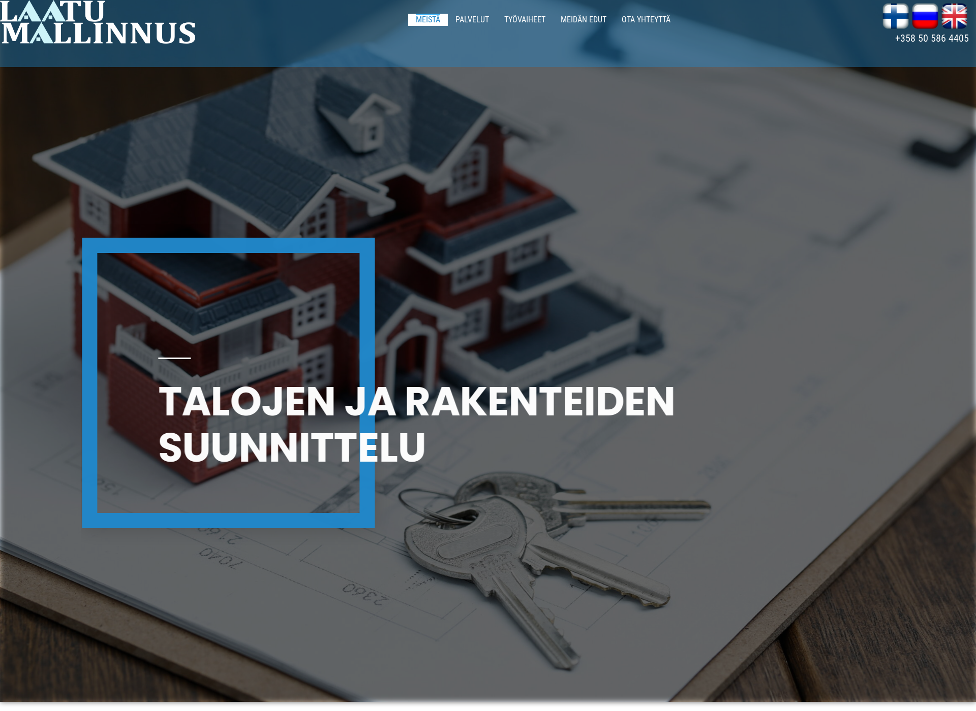 Skärmdump för laatumallinnus.fi