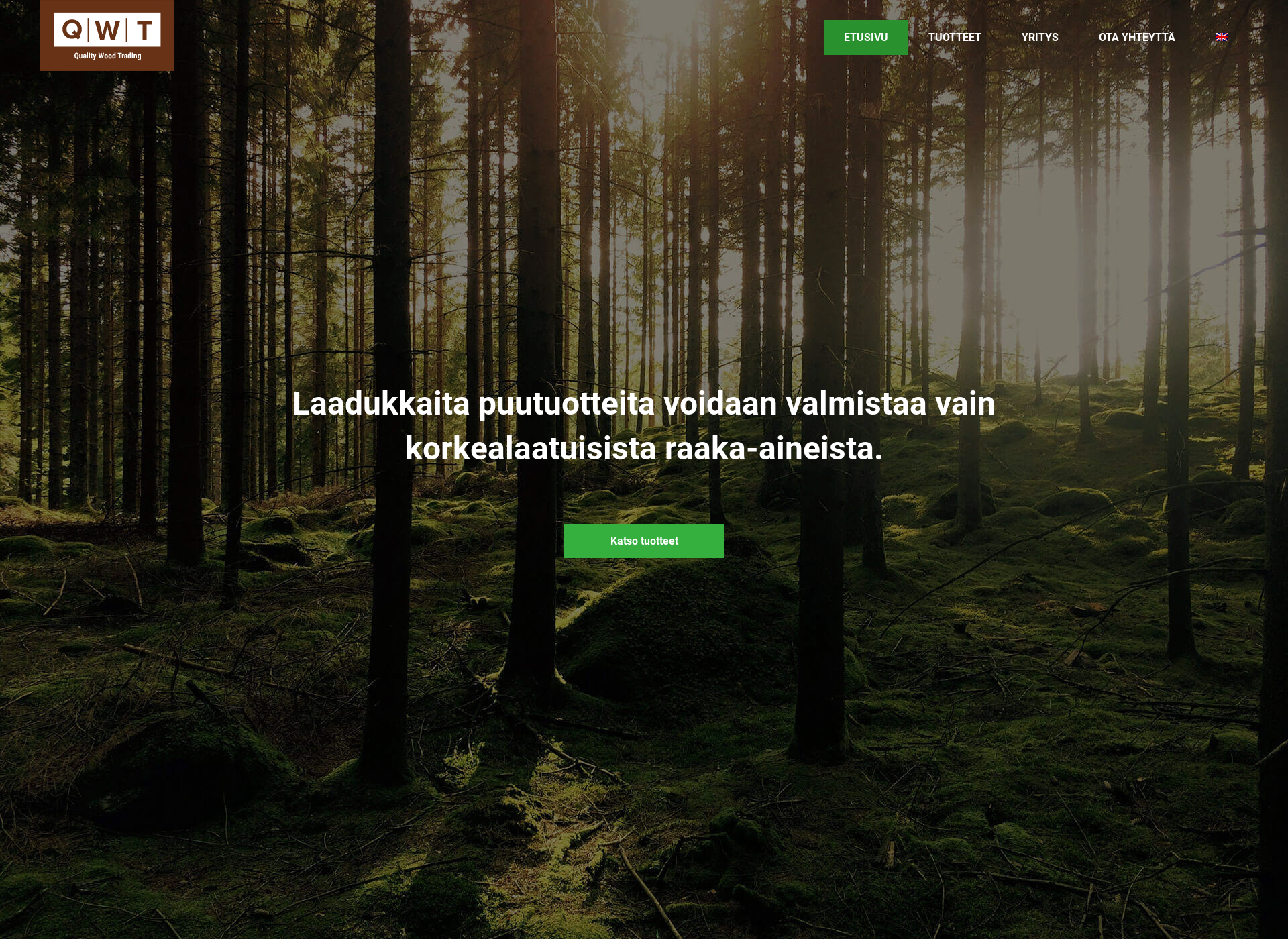 Screenshot for laatutammi.fi