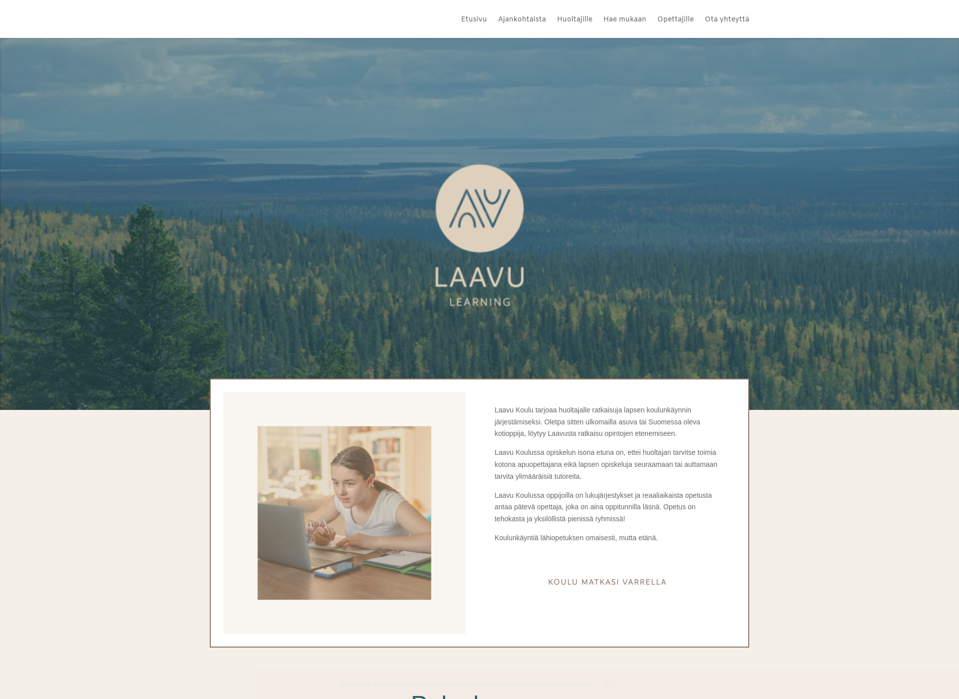 Screenshot for laavulearning.com