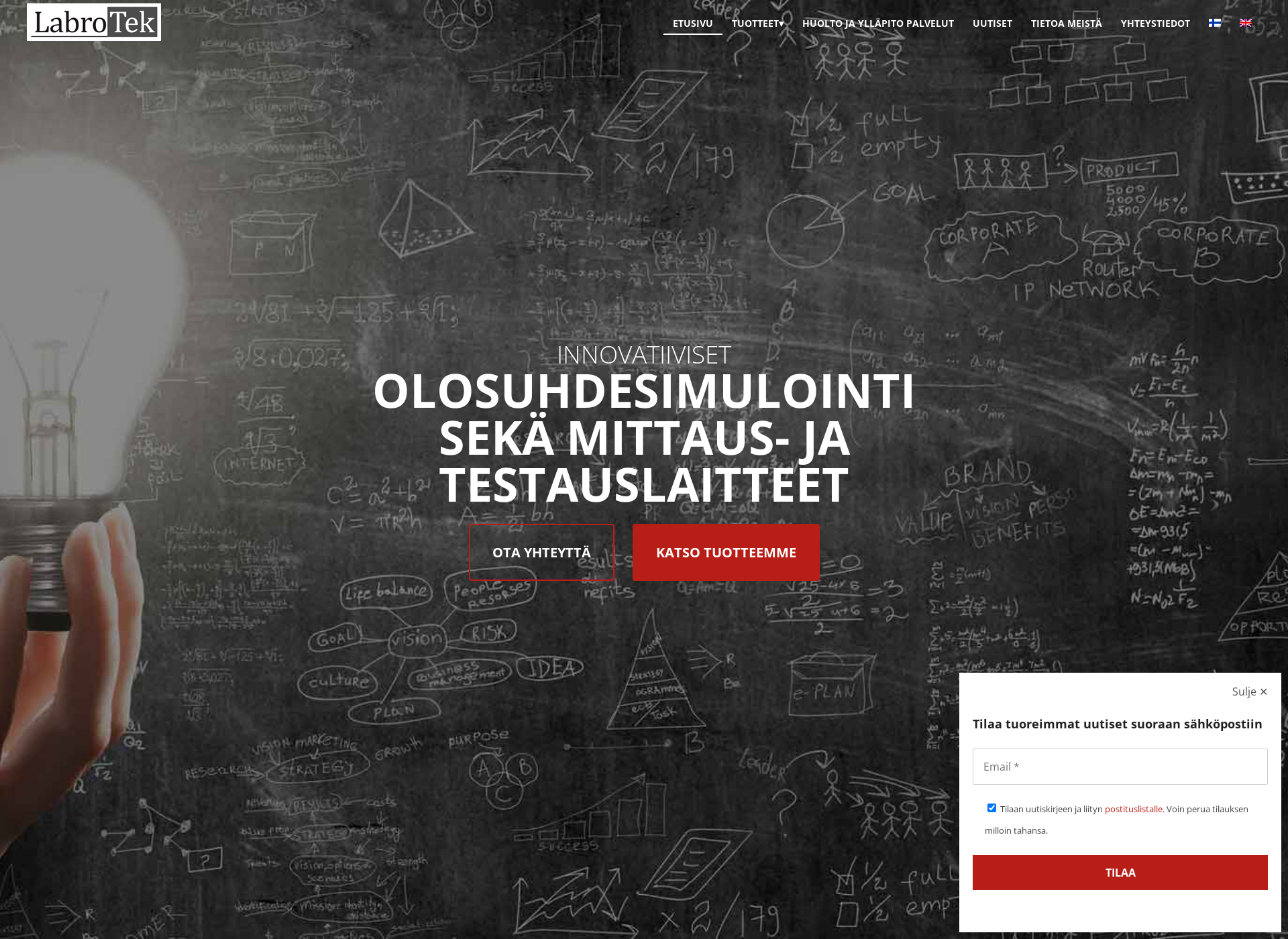 Screenshot for labrotek.fi