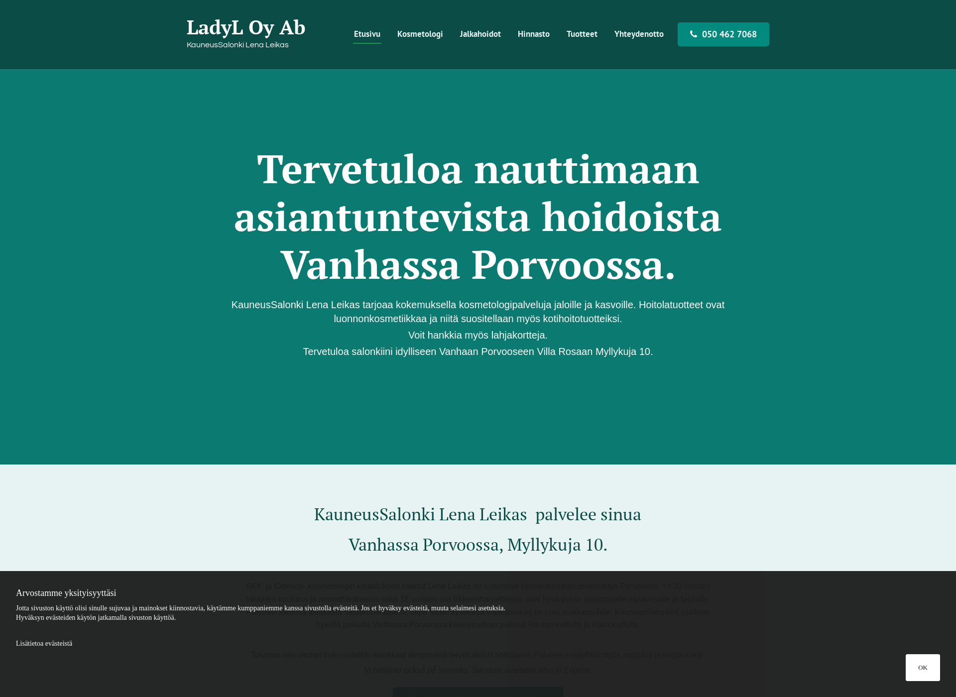 Näyttökuva ladyl.fi