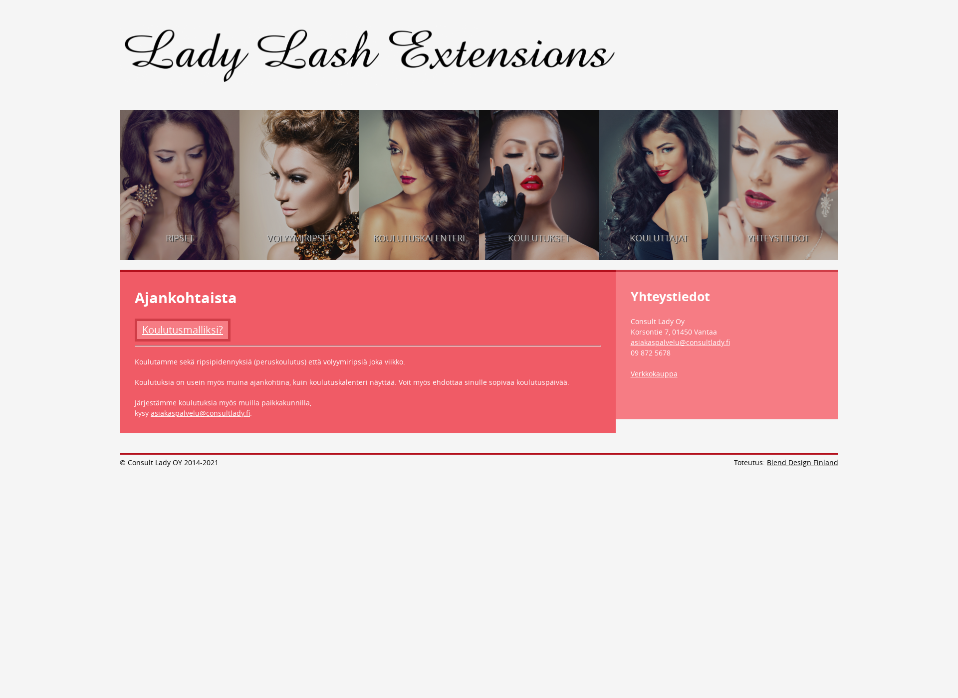 Screenshot for ladylashextensions.fi
