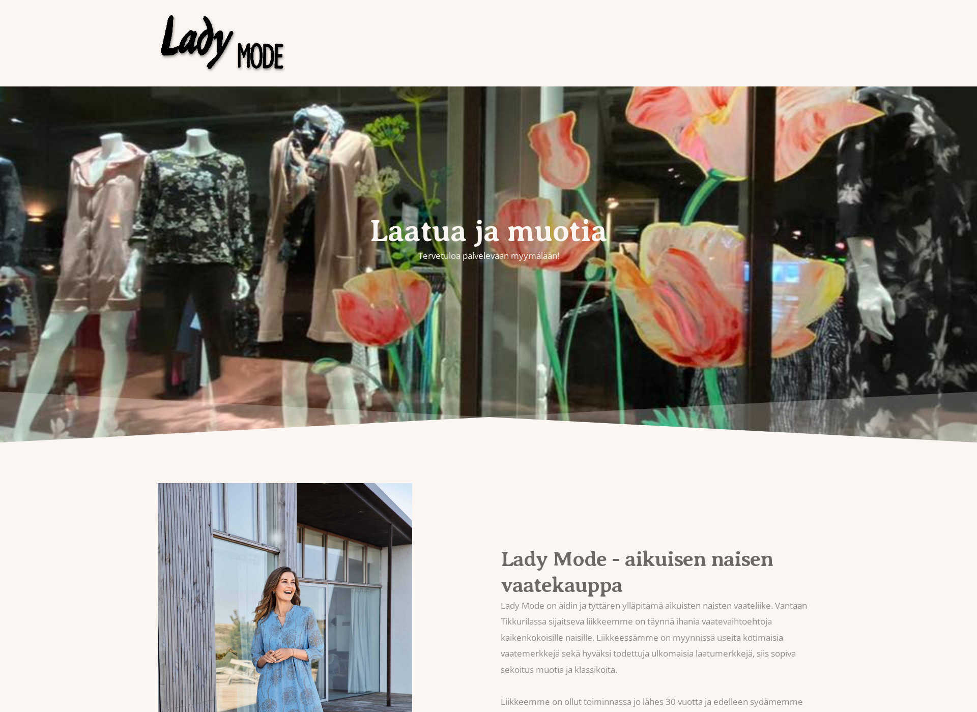 Screenshot for ladymode.fi