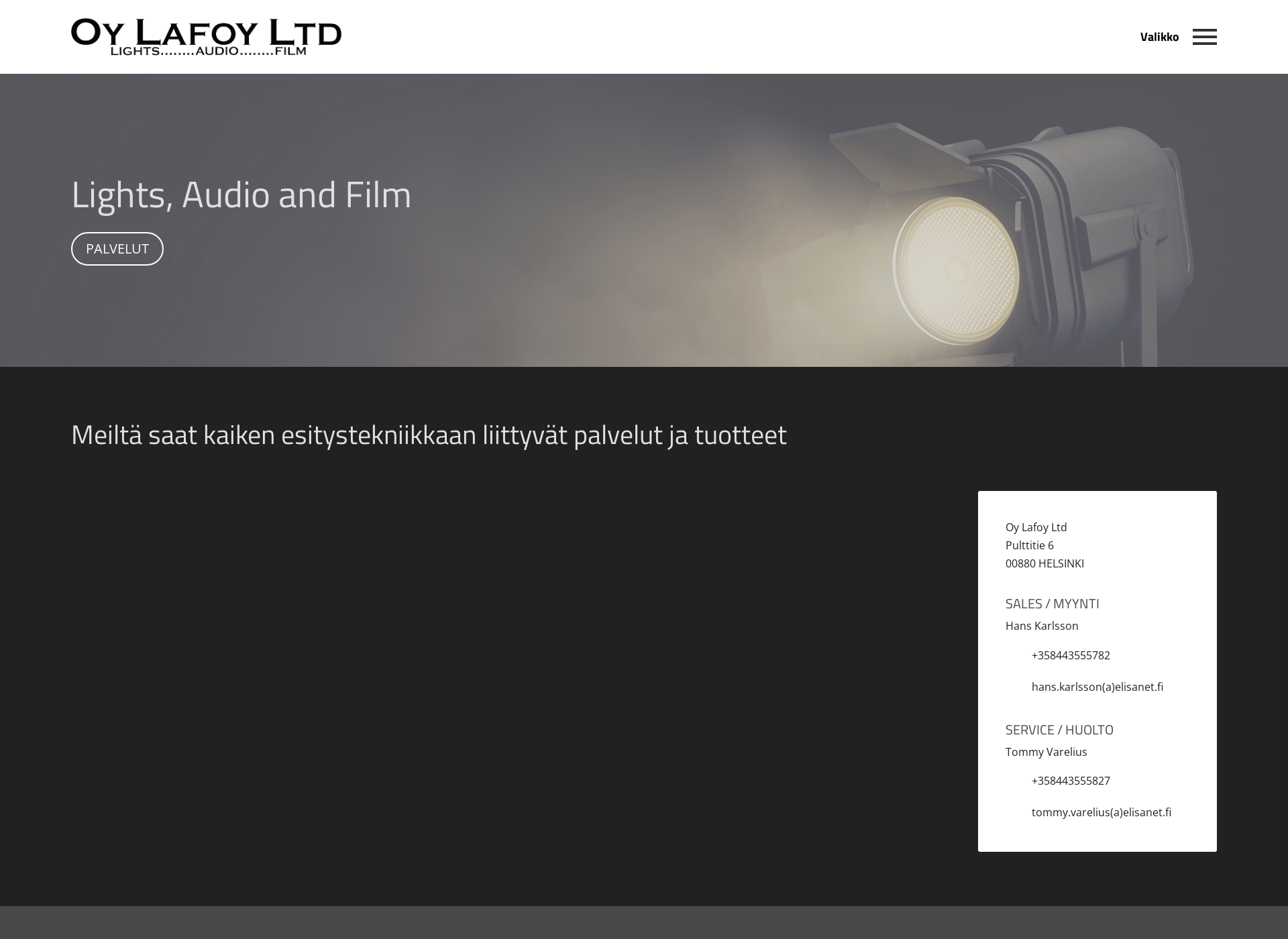 Screenshot for lafoy.fi