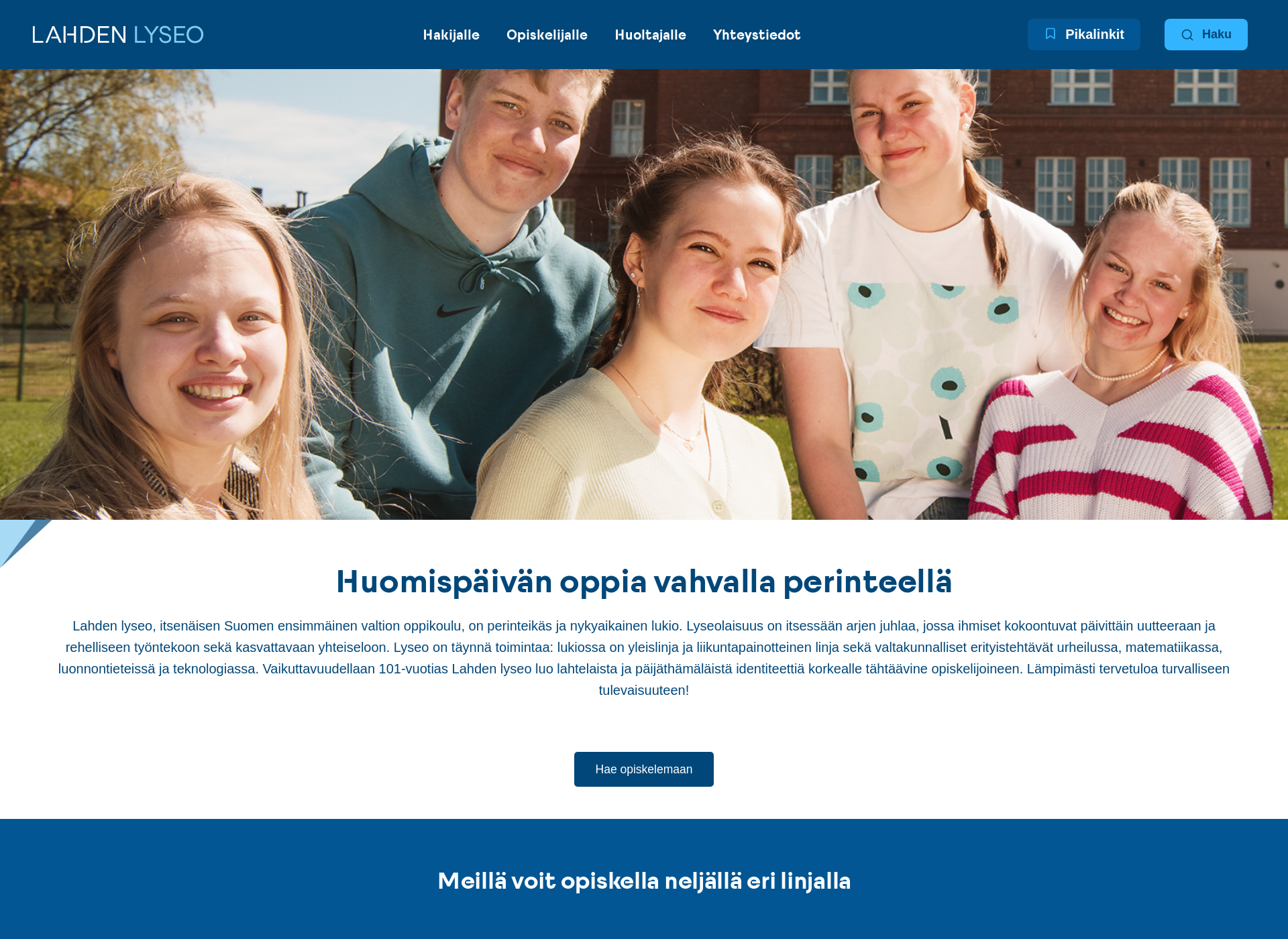 Screenshot for lahdenlyseo.fi
