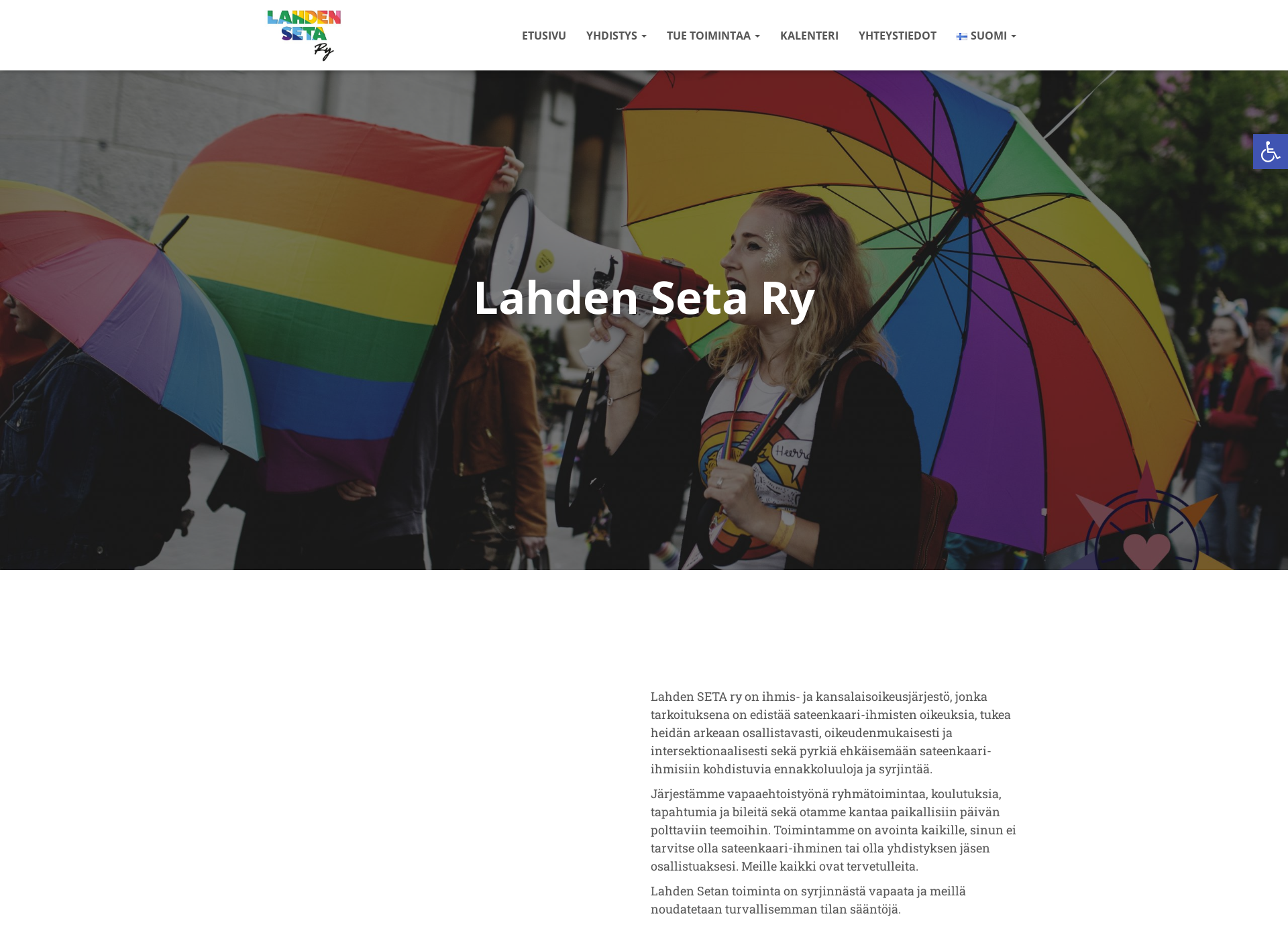 Screenshot for lahdenseta.fi