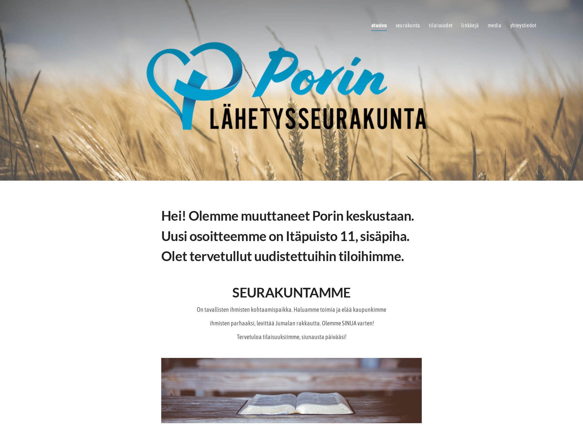 Screenshot for lahetyssrk.fi