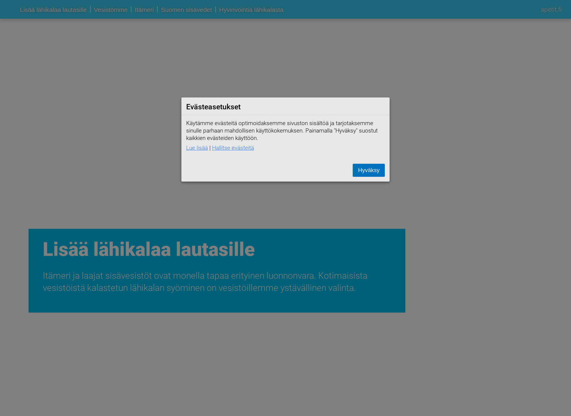 Screenshot for lahikala.fi