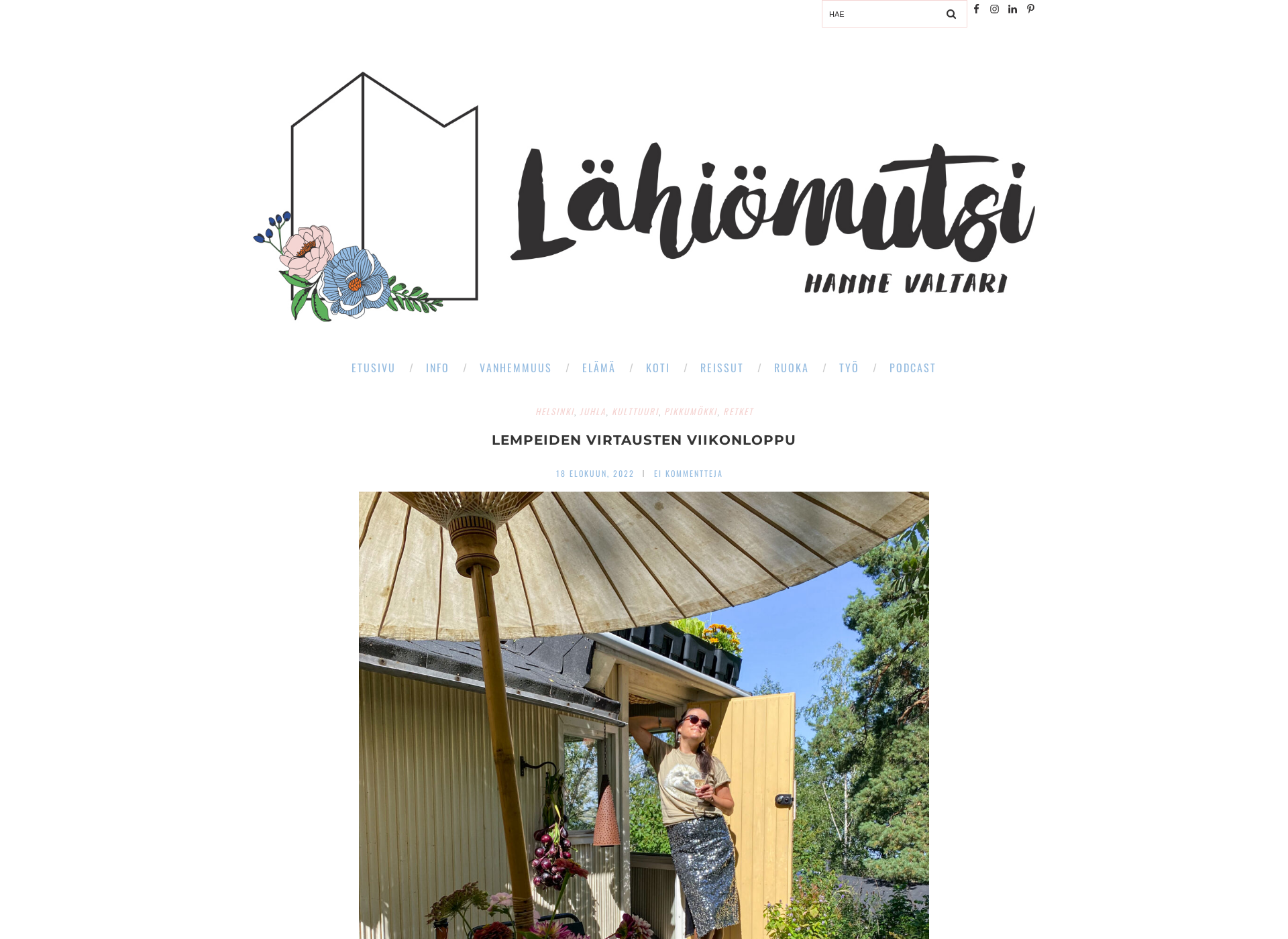 Screenshot for lahiomutsi.fi
