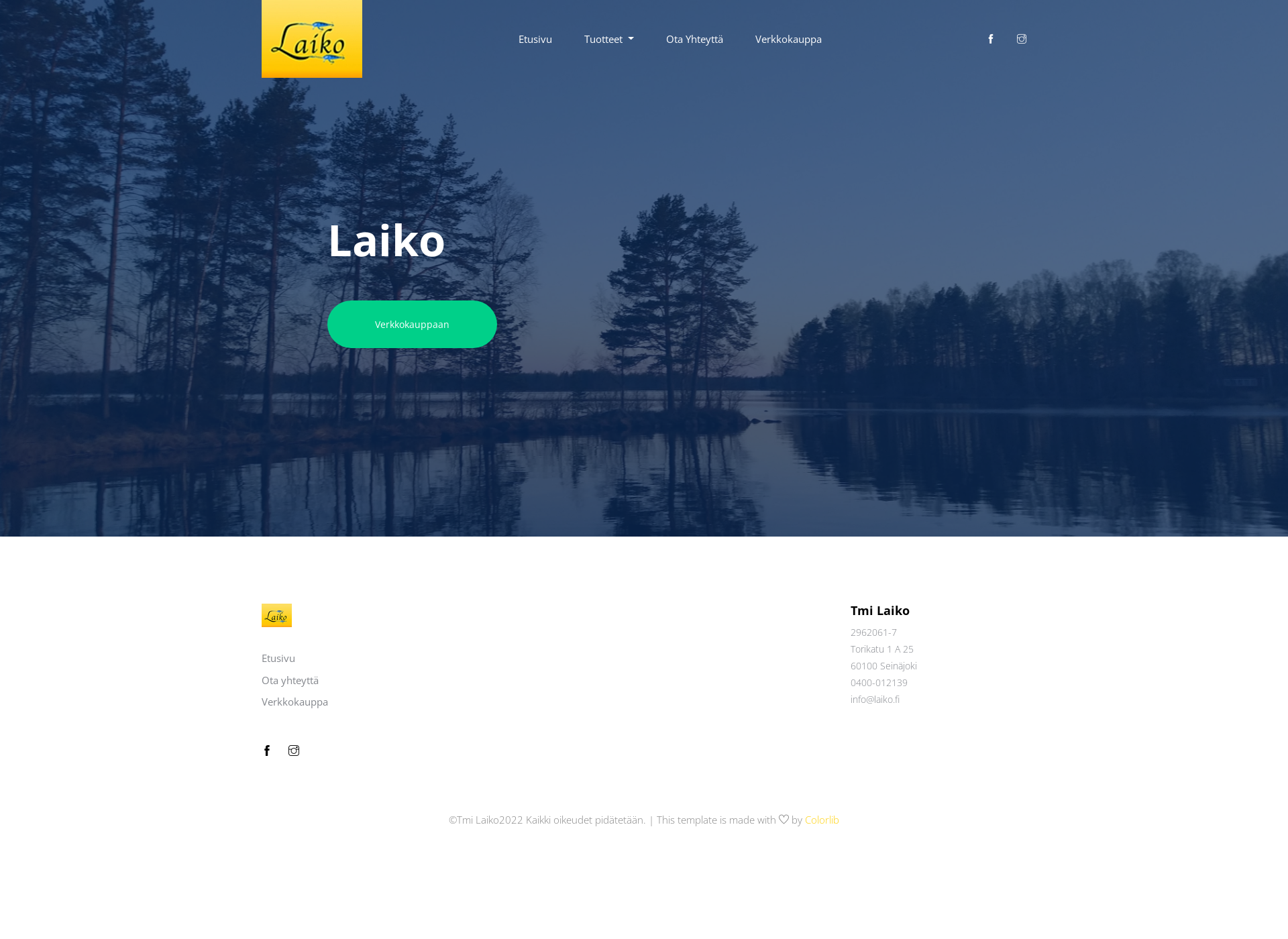 Screenshot for laiko.fi