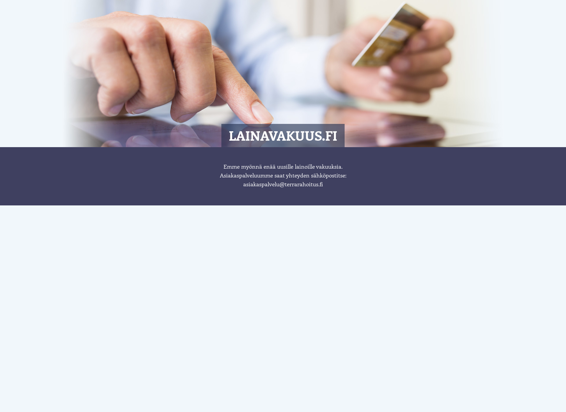 Screenshot for lainavakuus.fi