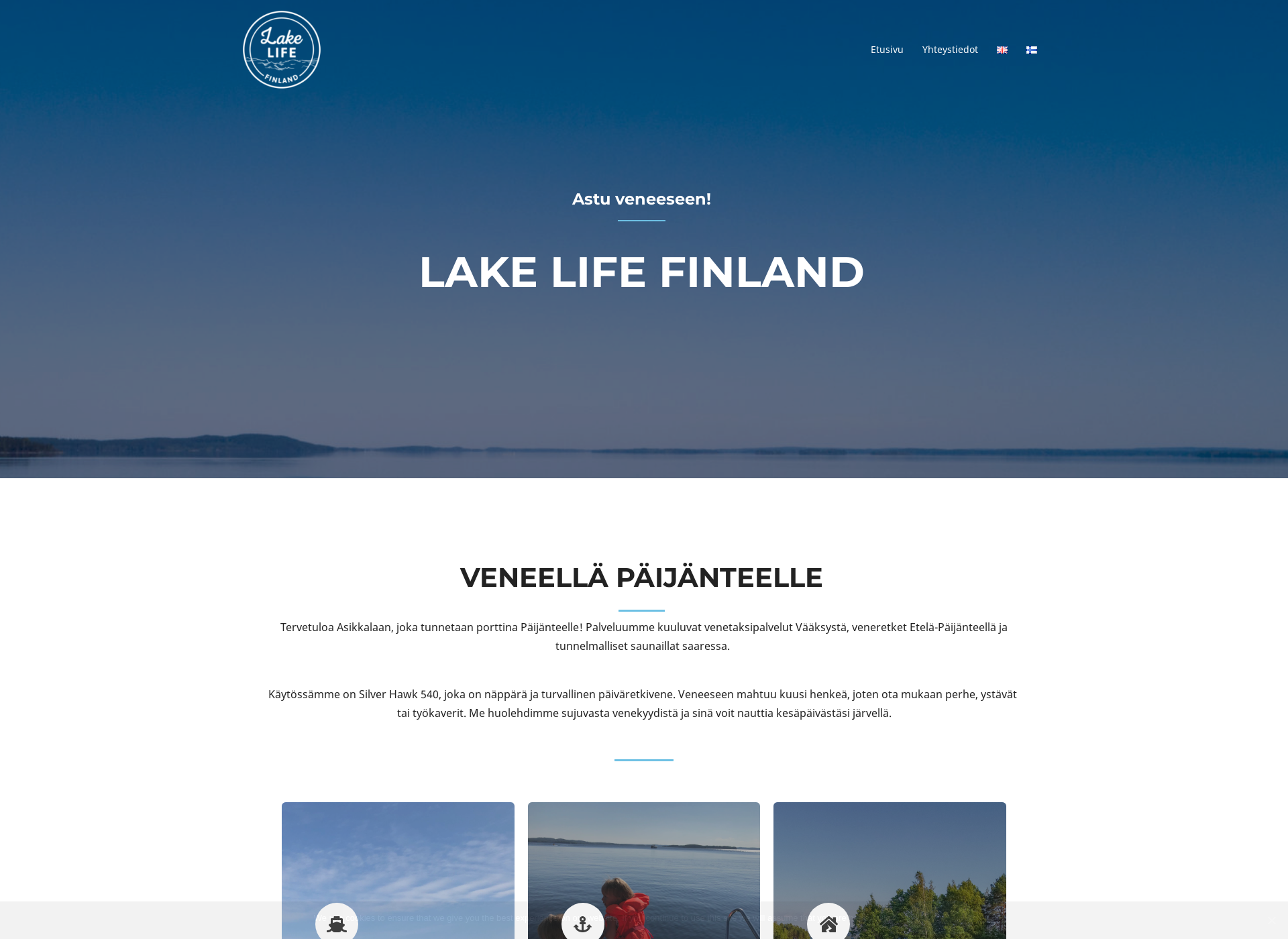 Skärmdump för lakelifefinland.fi