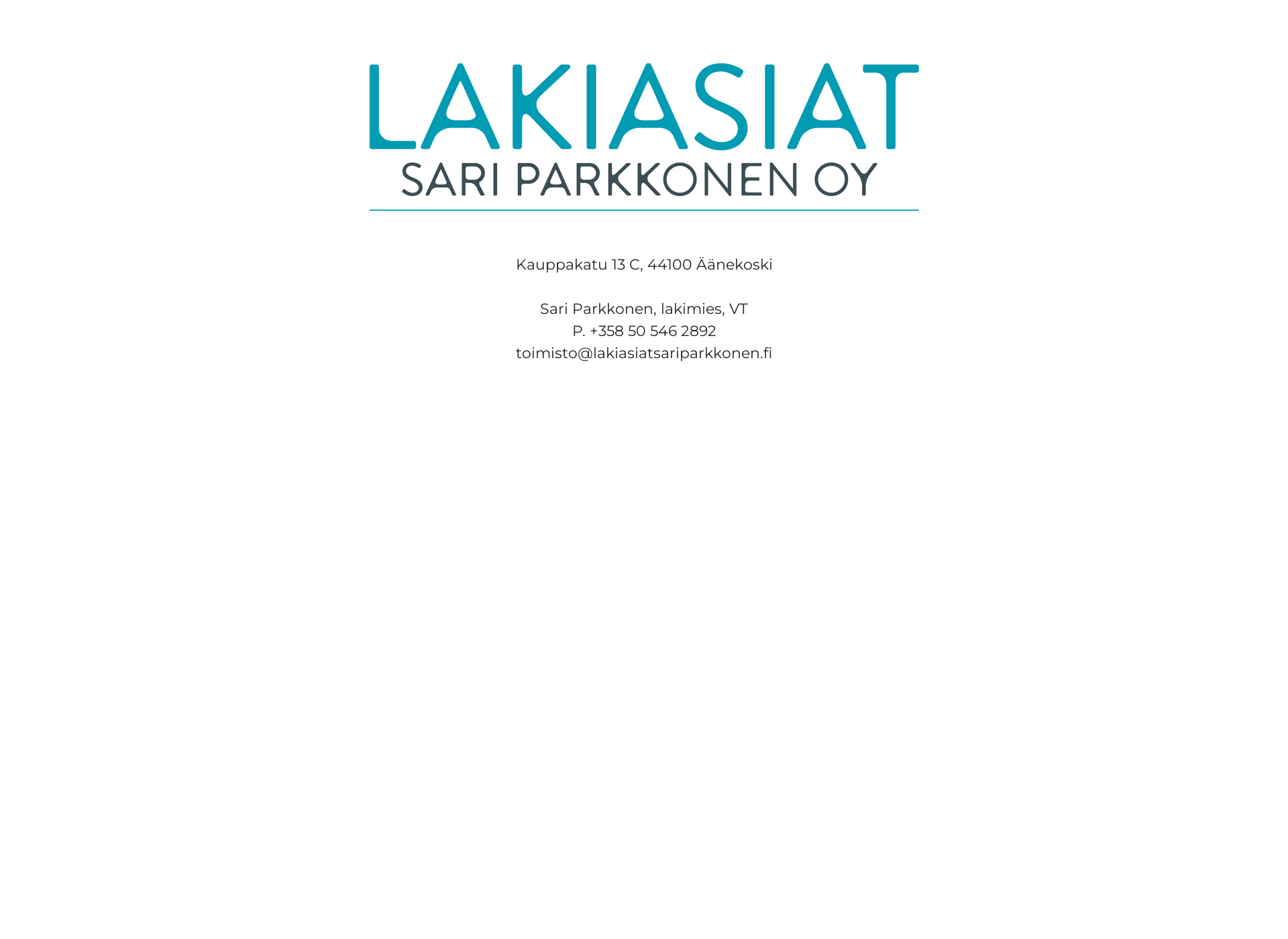 Skärmdump för lakiasiatsariparkkonen.fi