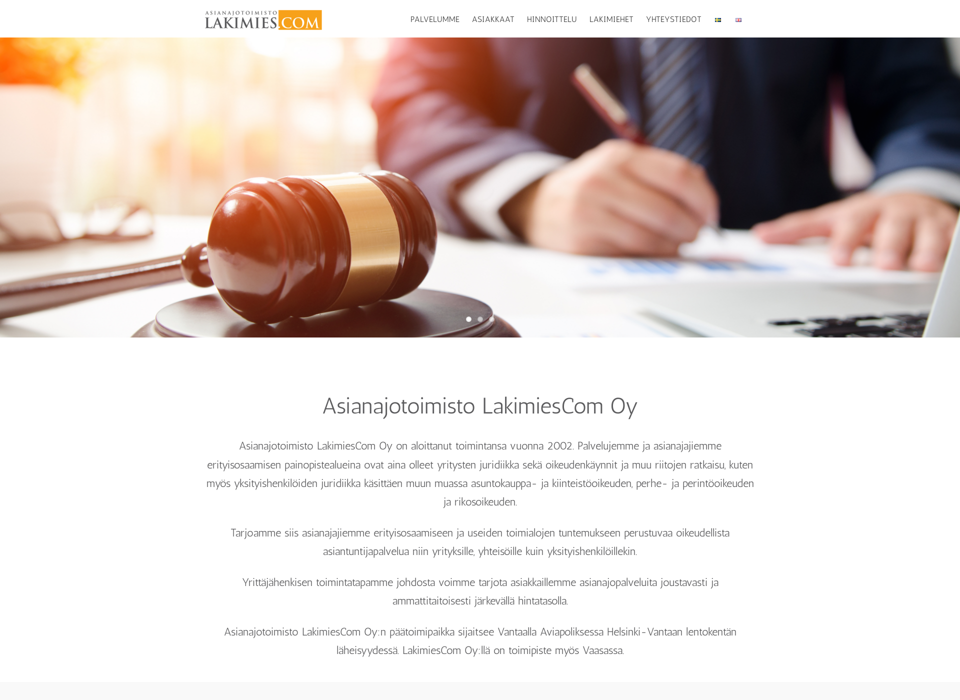 Skärmdump för lakimies.com