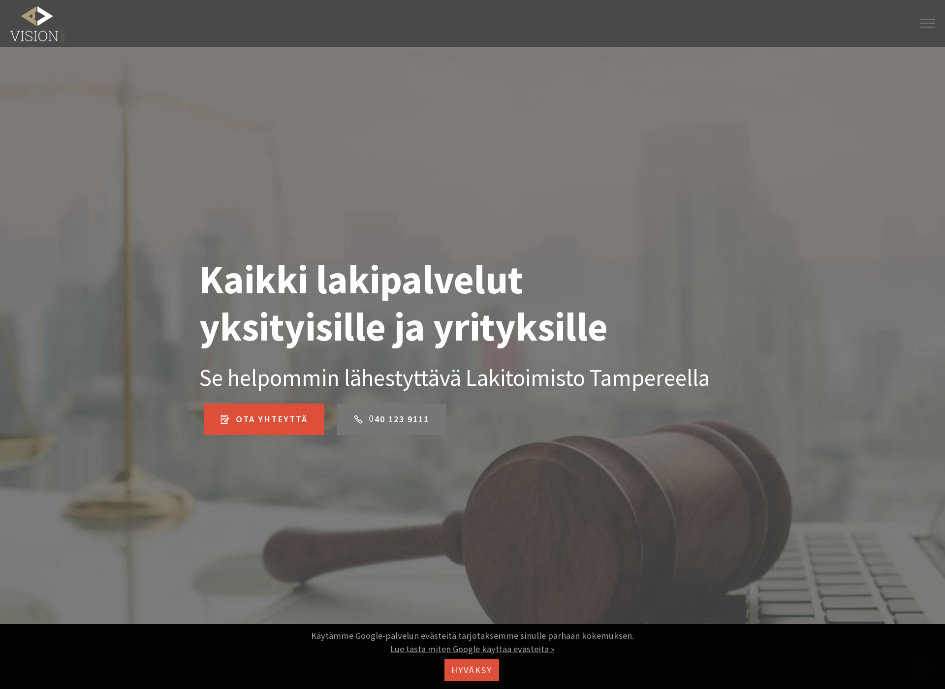 Screenshot for lakipalveluttampere.fi