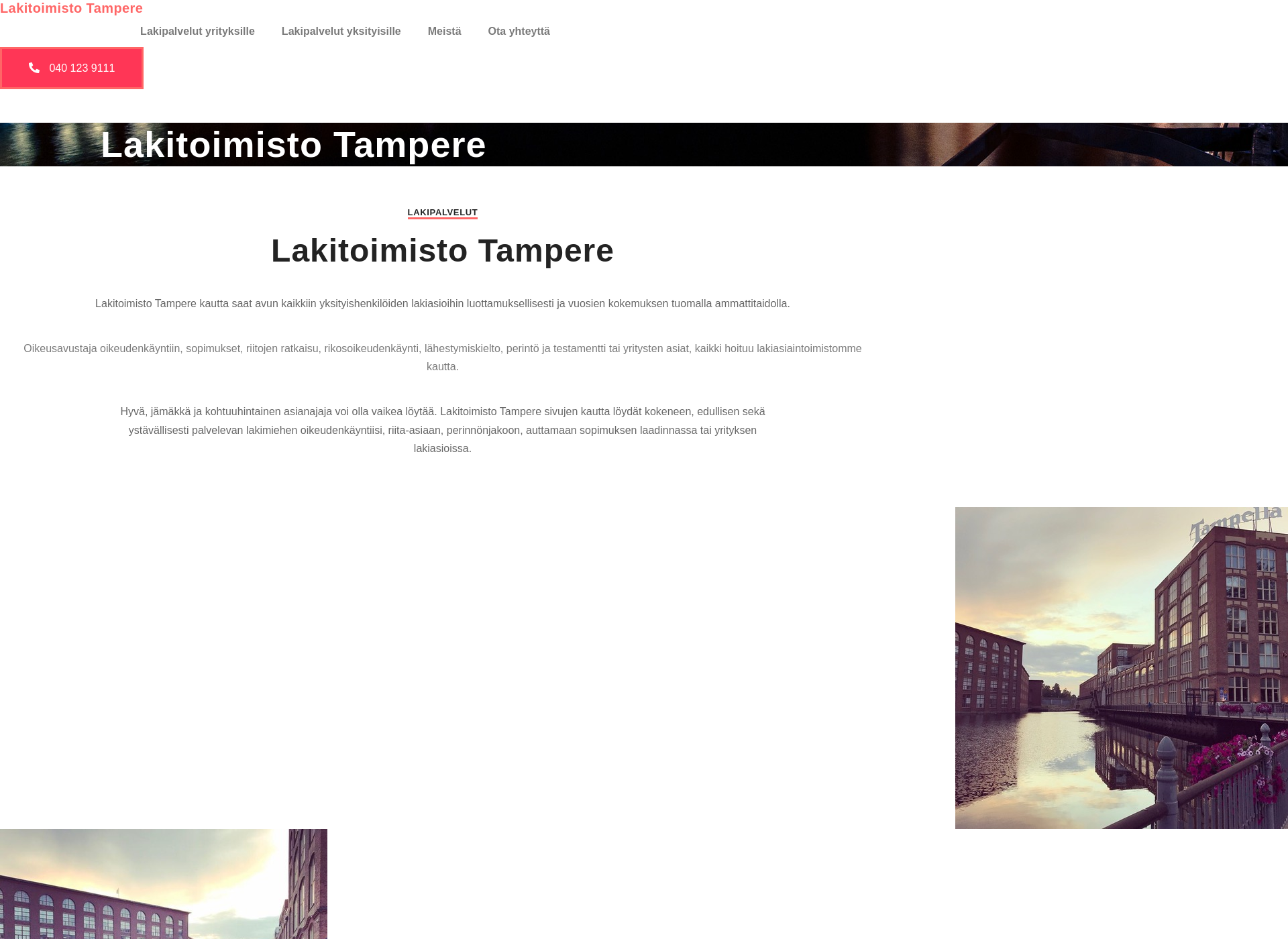 Screenshot for lakitoimistotampere.fi