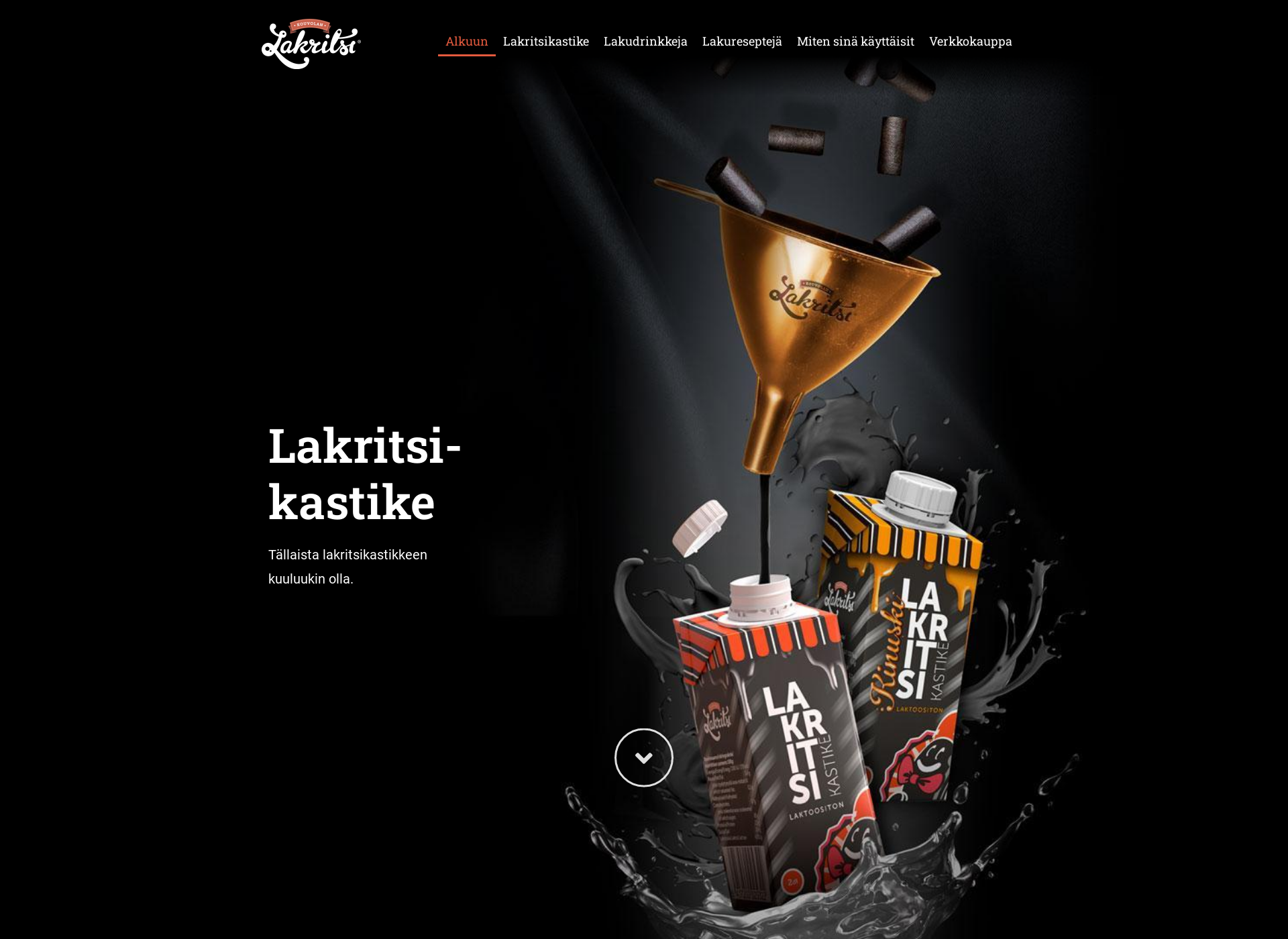 Screenshot for lakritsikastike.fi