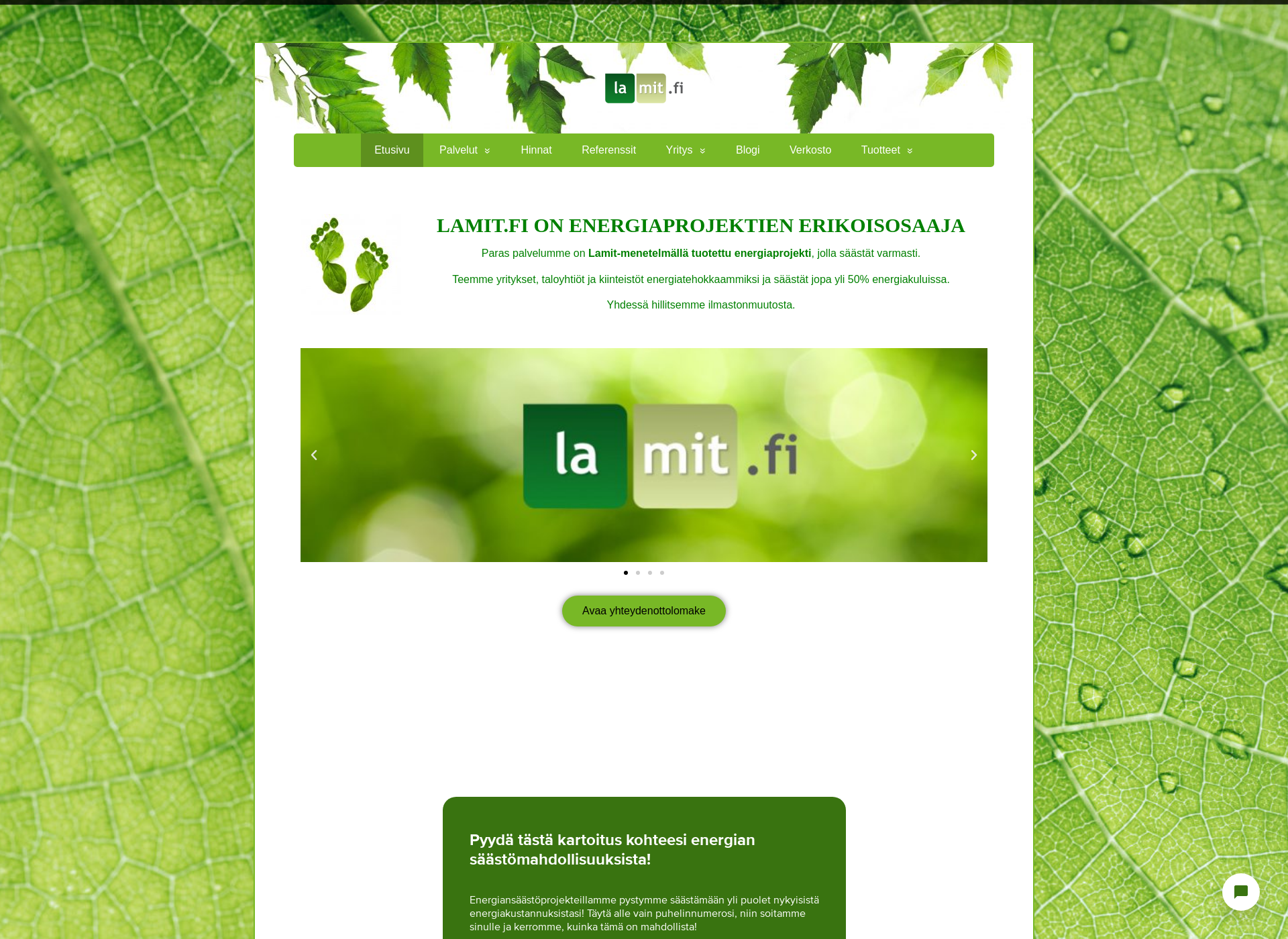Screenshot for lamit.fi