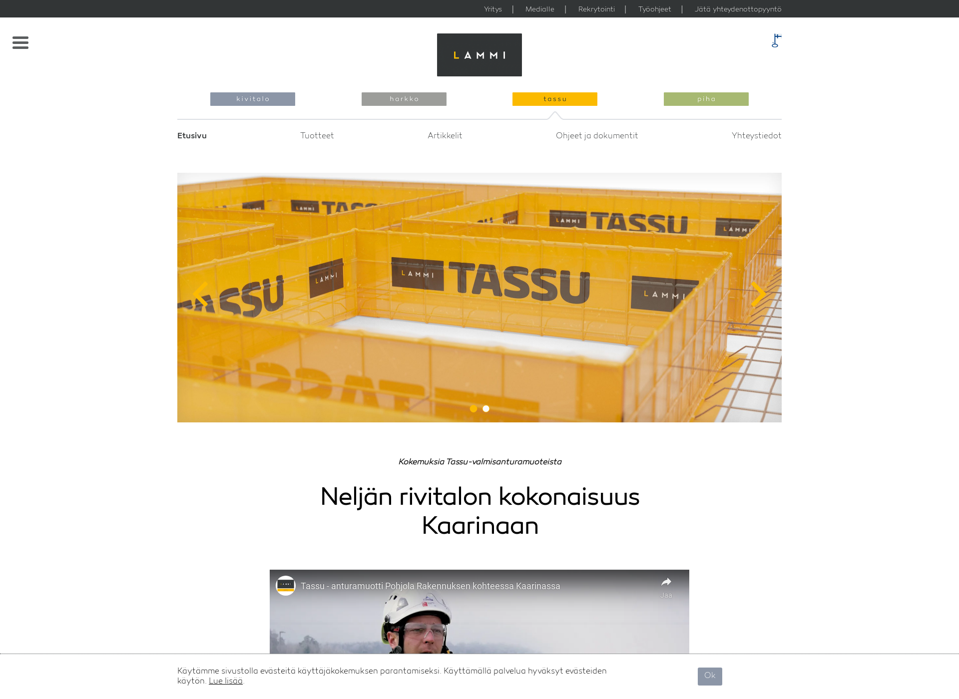 Screenshot for lammi-perustus.fi