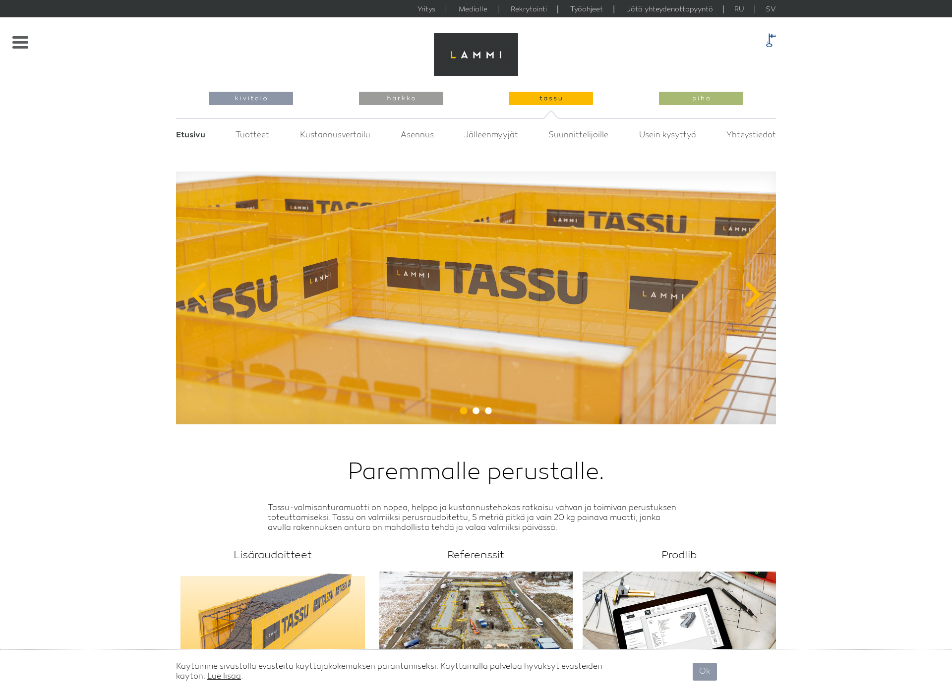 Screenshot for lammi-tassu.fi
