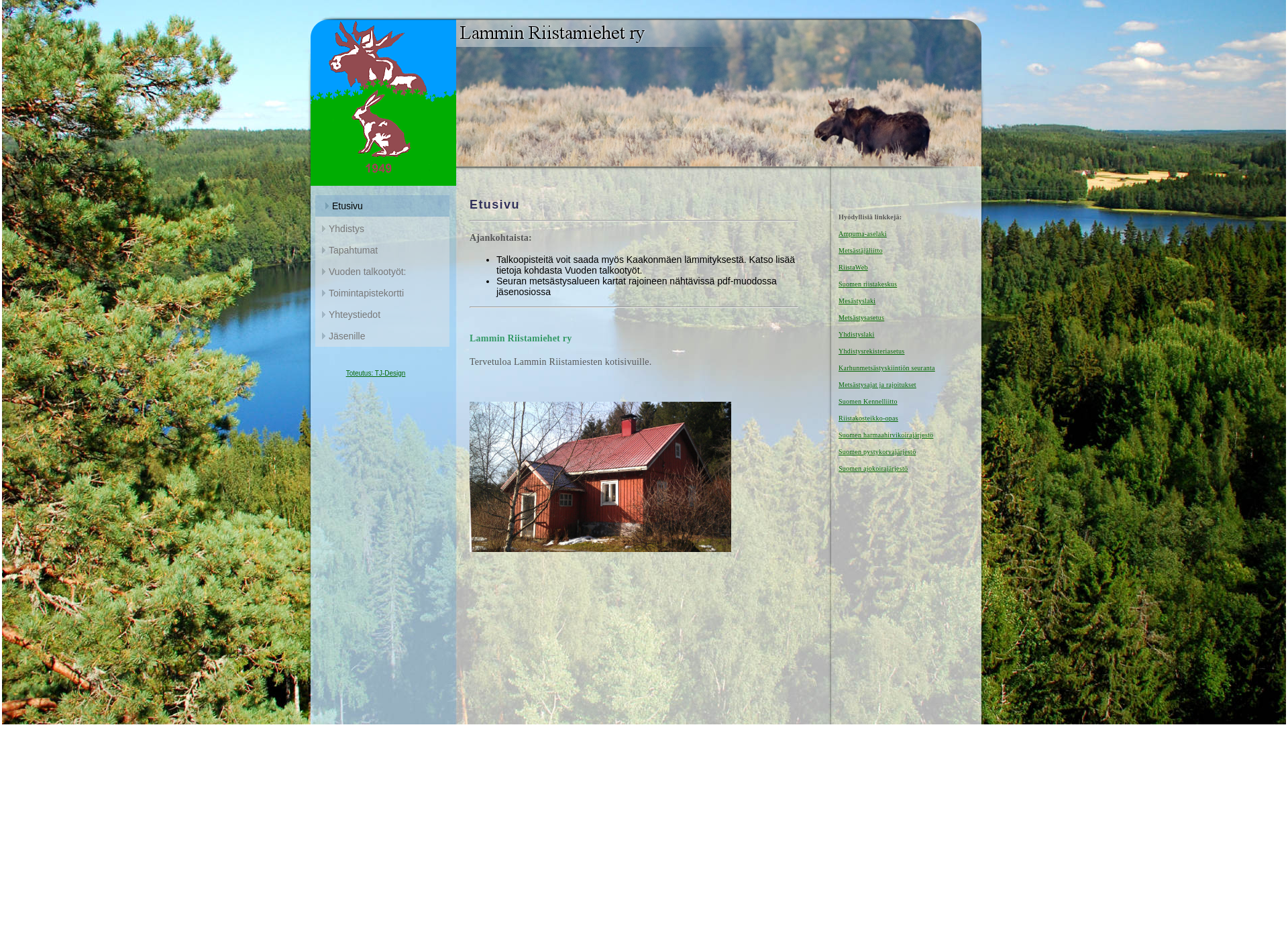 Screenshot for lamminriistamiehet.fi