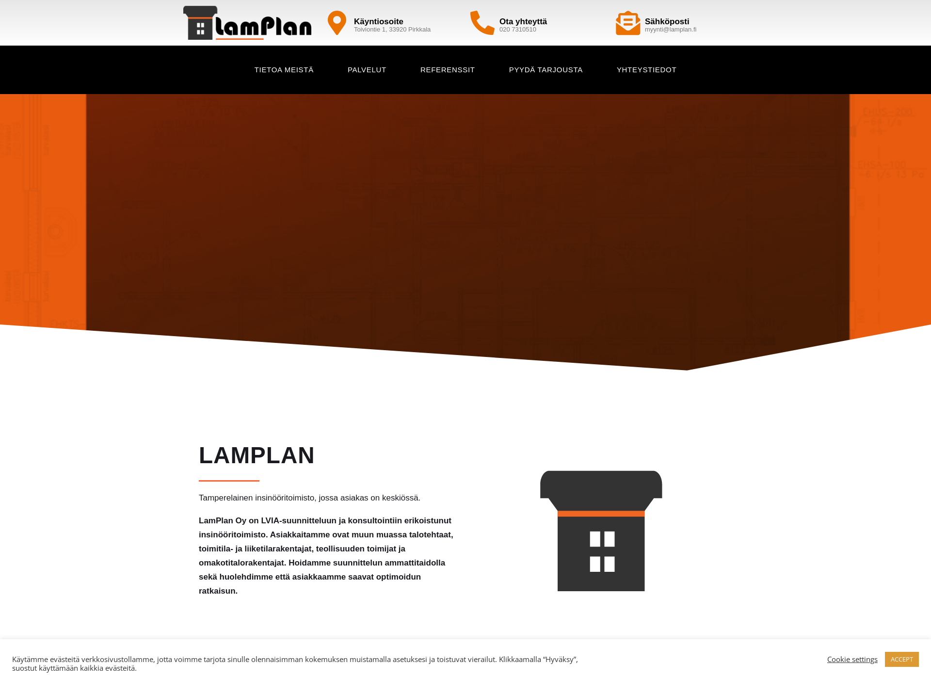 Screenshot for lamplan.fi