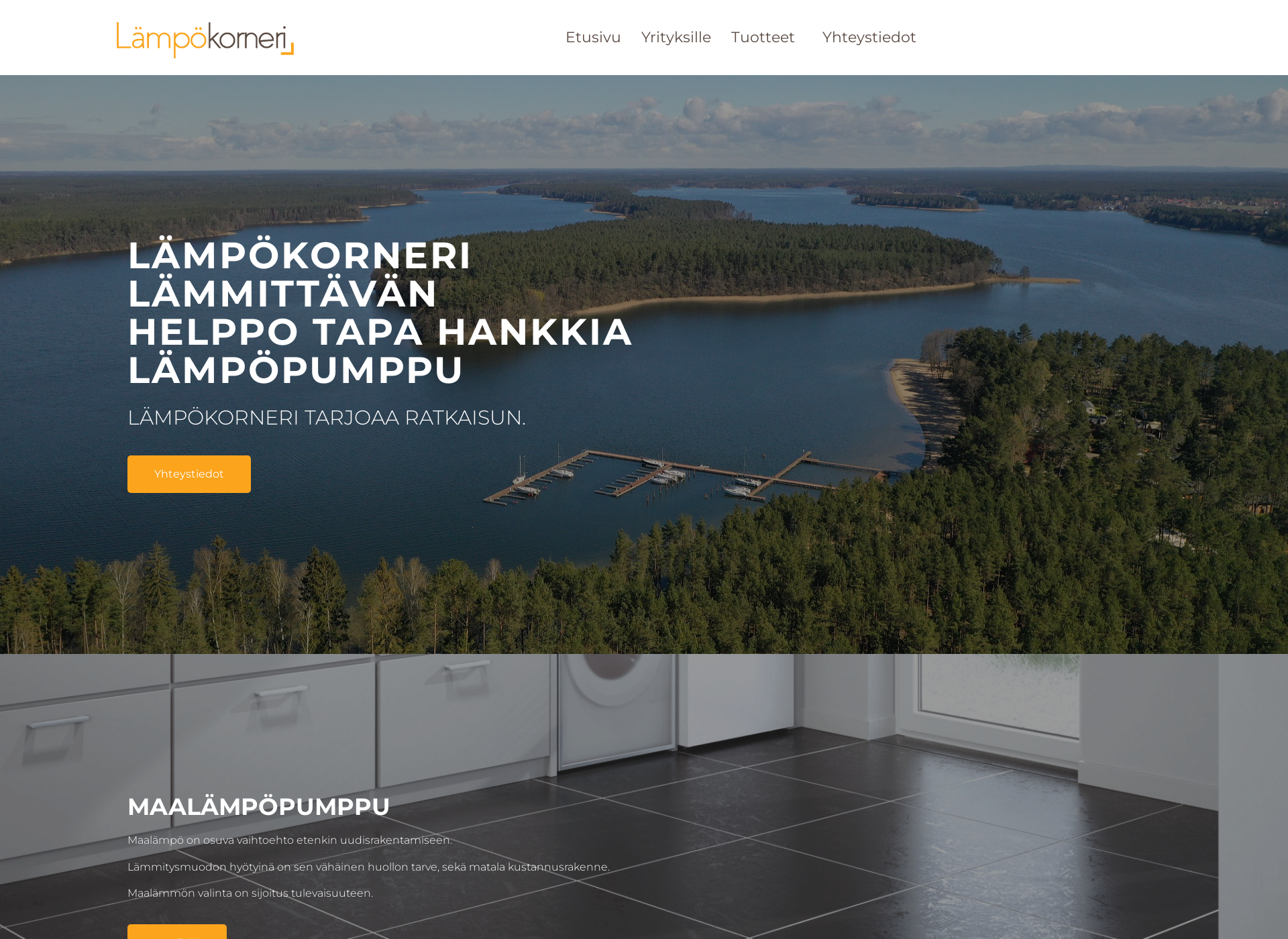Screenshot for lampokorneri.fi