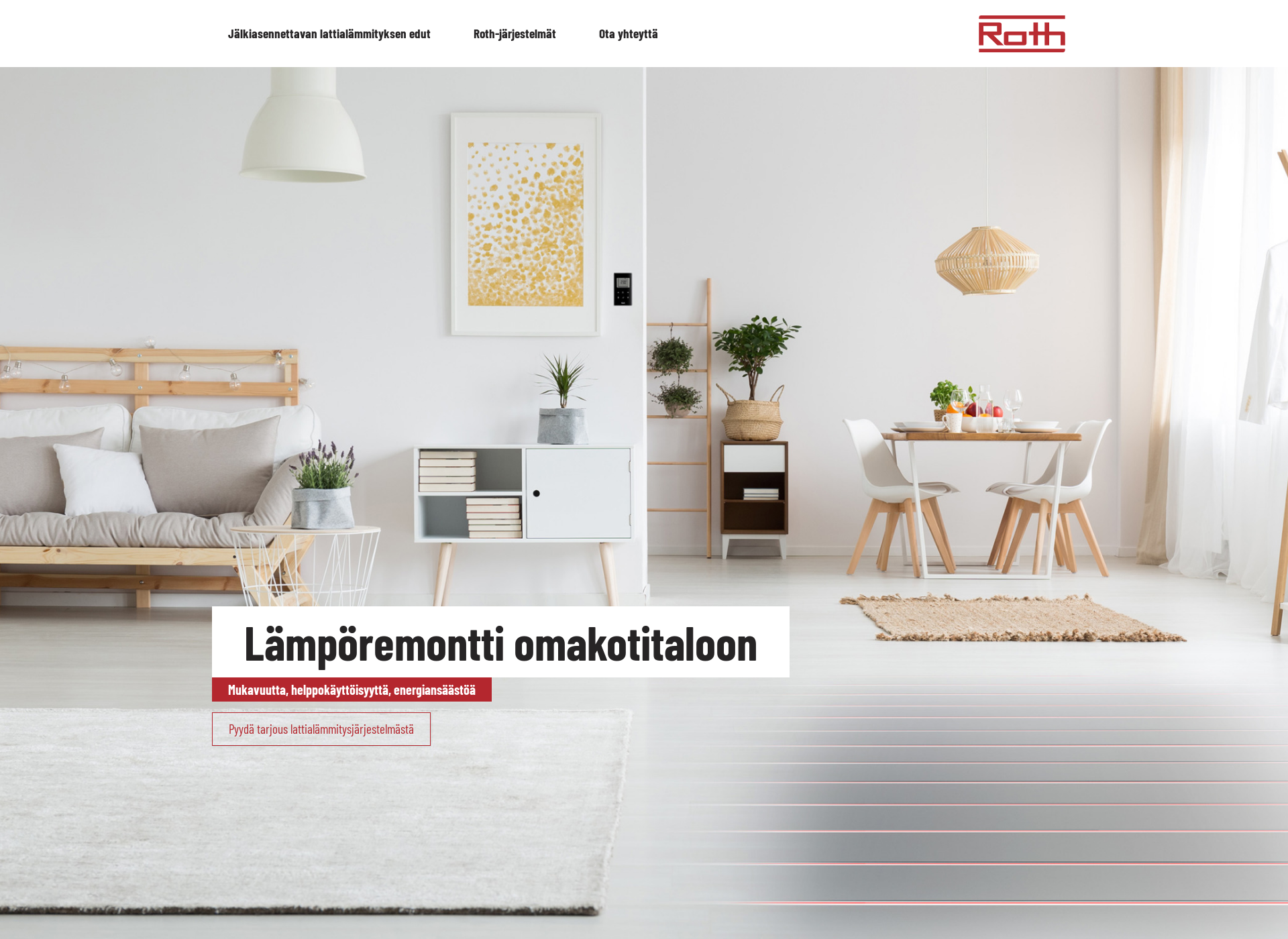 Screenshot for lamporemontti.fi