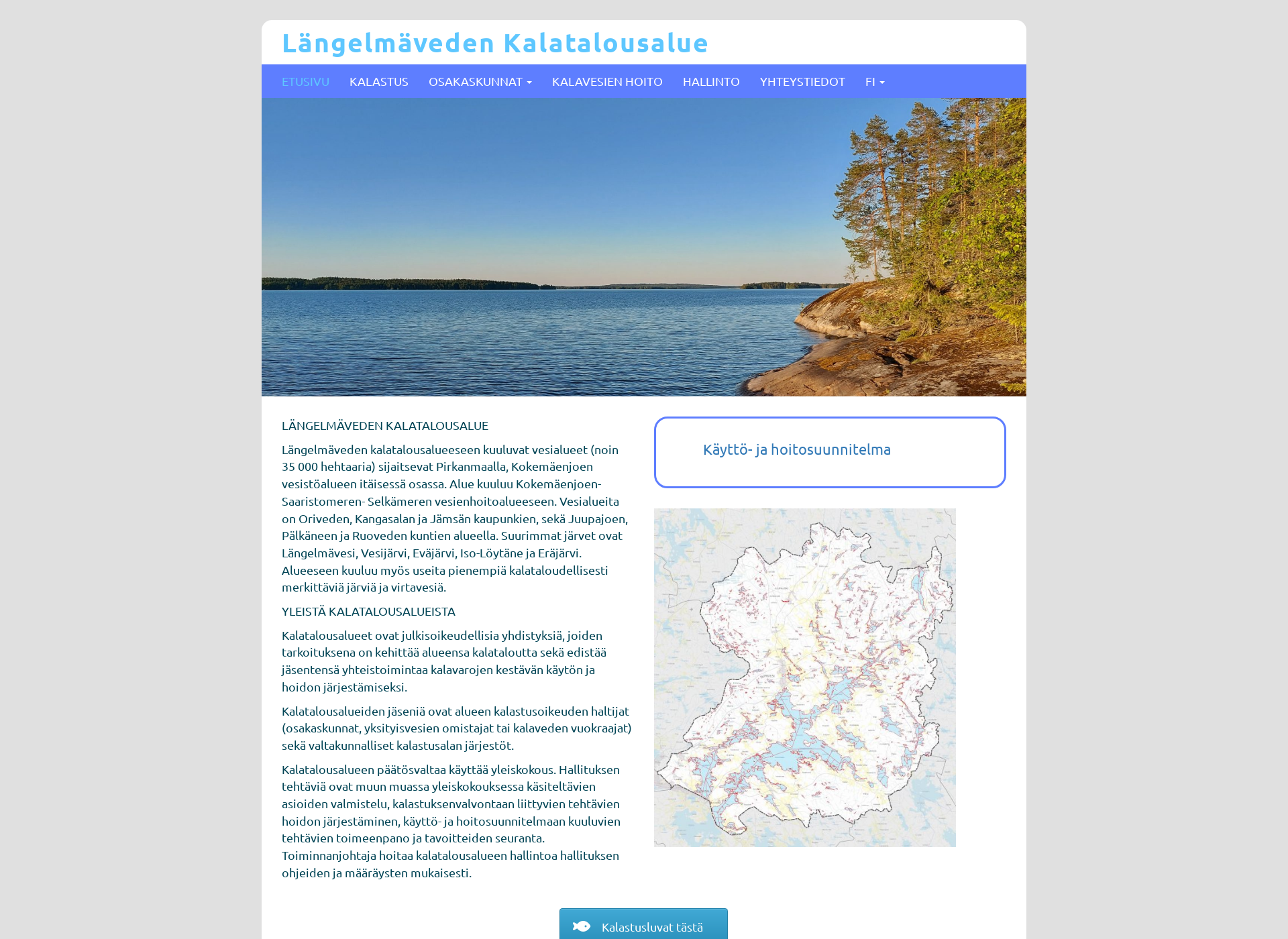 Screenshot for langelmavesi.fi