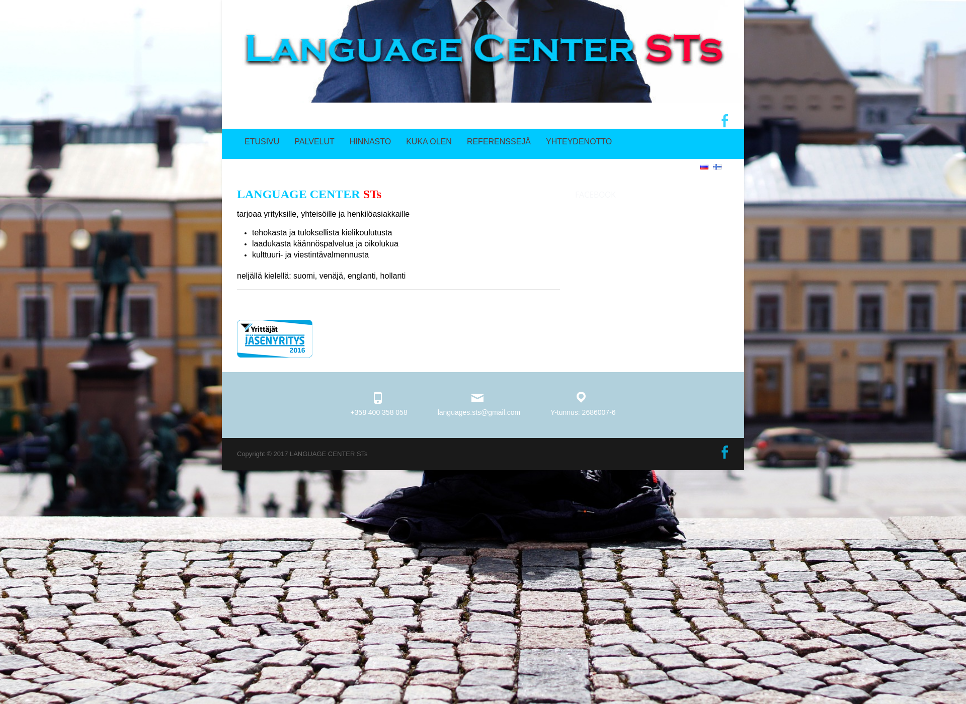Screenshot for languages-sts.fi