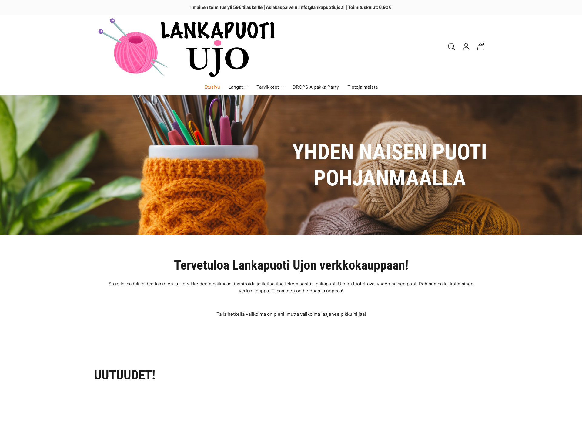 Screenshot for lankapuotiujo.fi