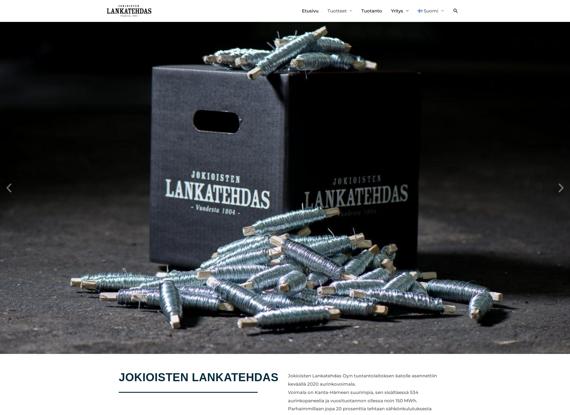 Screenshot for lankatehdas.fi