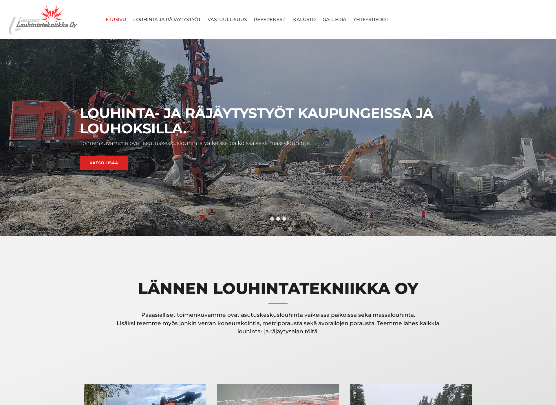 Screenshot for lannenmaanrakennus.fi