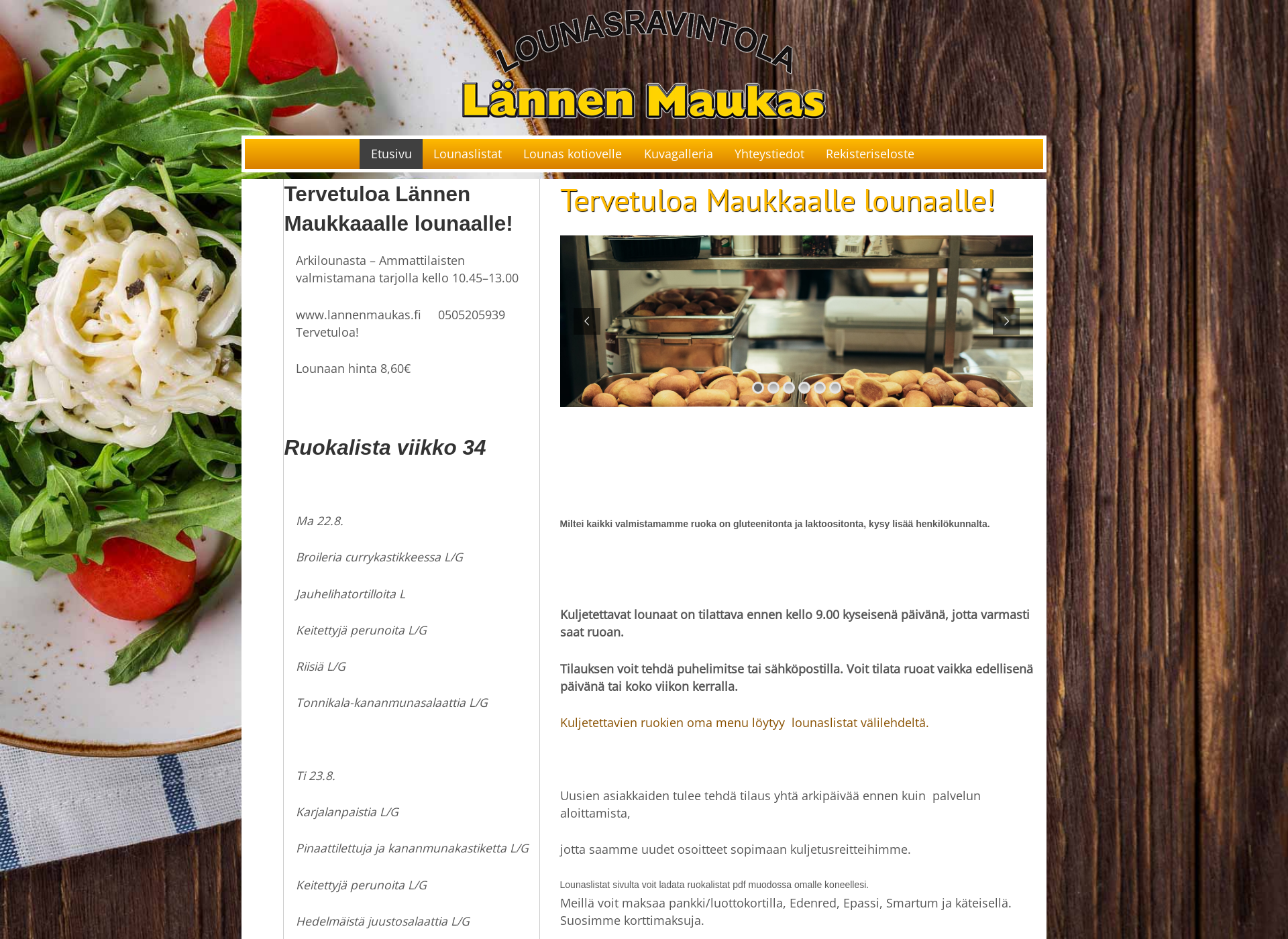 Screenshot for lannenmaukas.fi