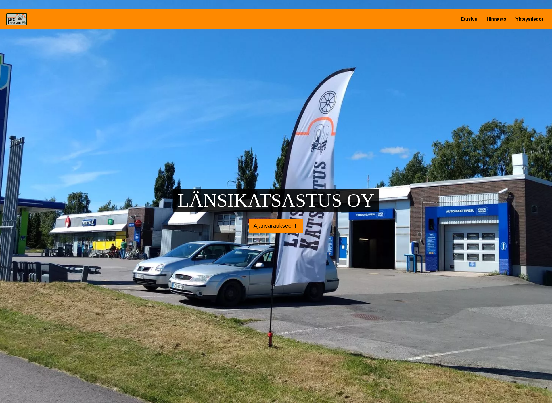 Screenshot for lansikatsastus.fi