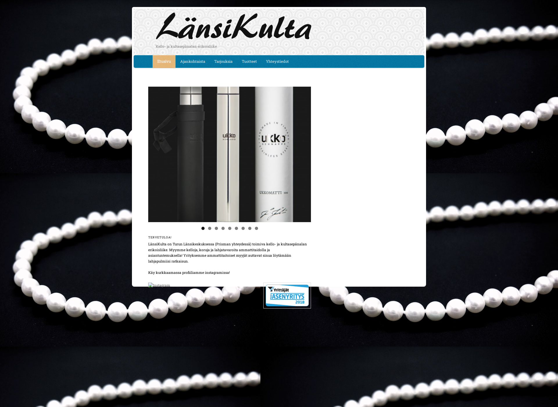 Screenshot for lansikulta.fi