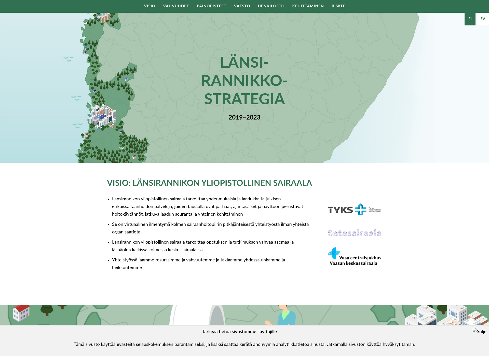 Screenshot for lansirannikkostrategia.fi