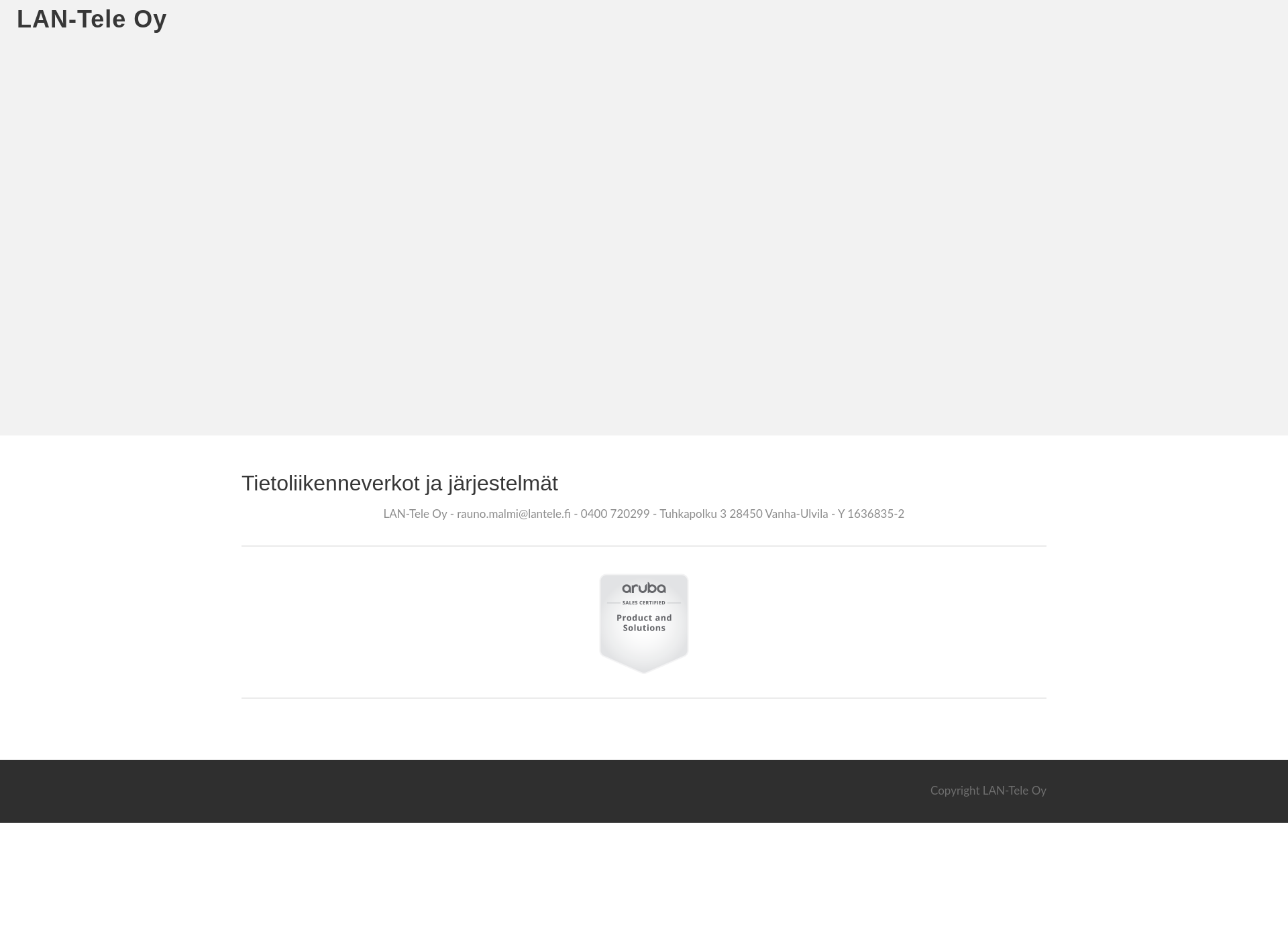 Skärmdump för lantele.fi