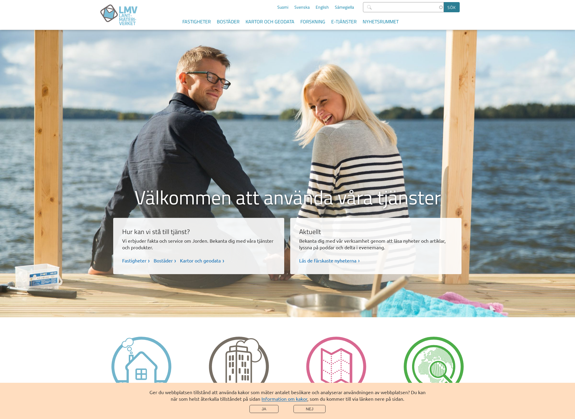 Screenshot for lantmateriverket.fi