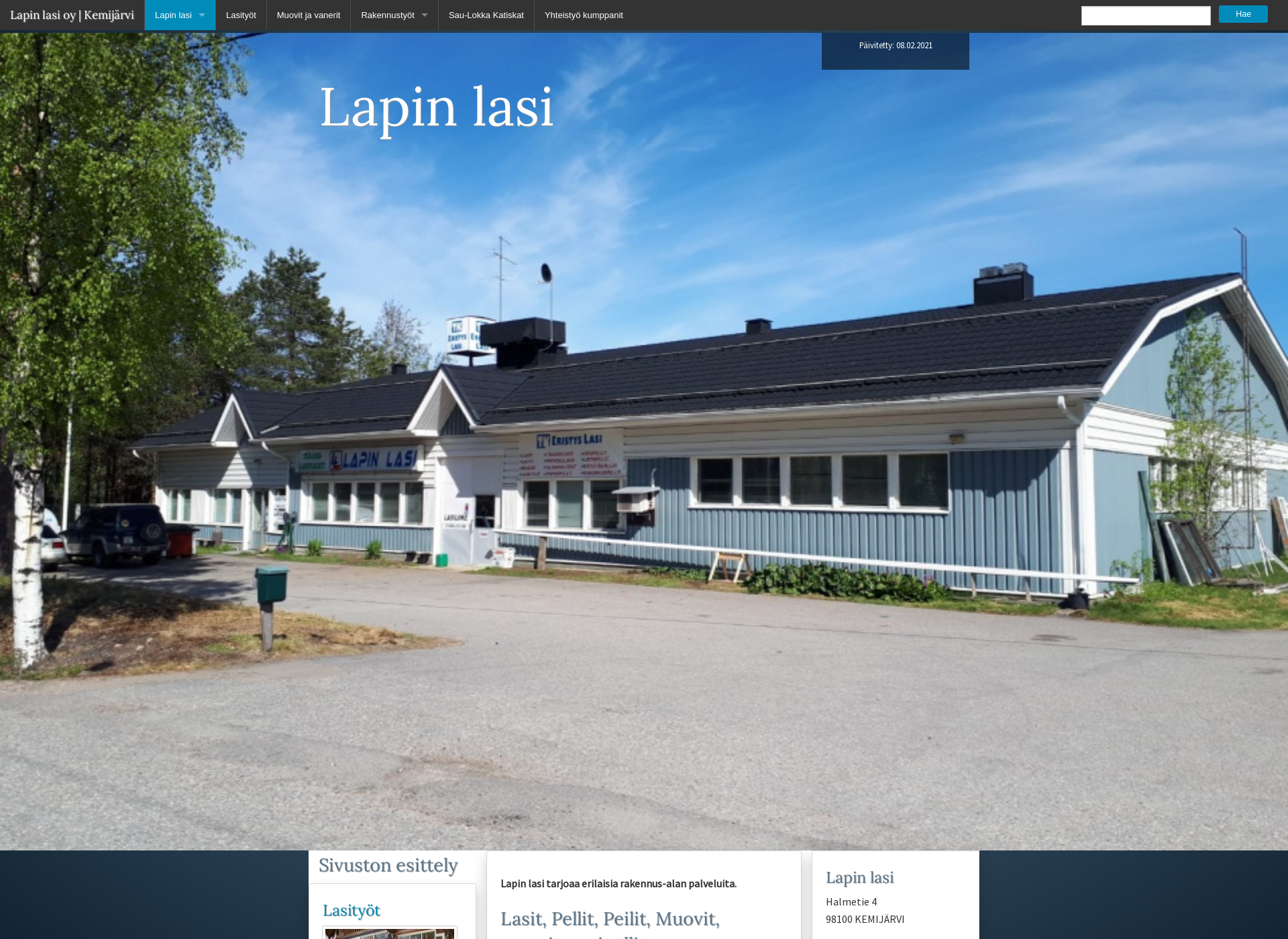 Screenshot for lapinlasi.fi