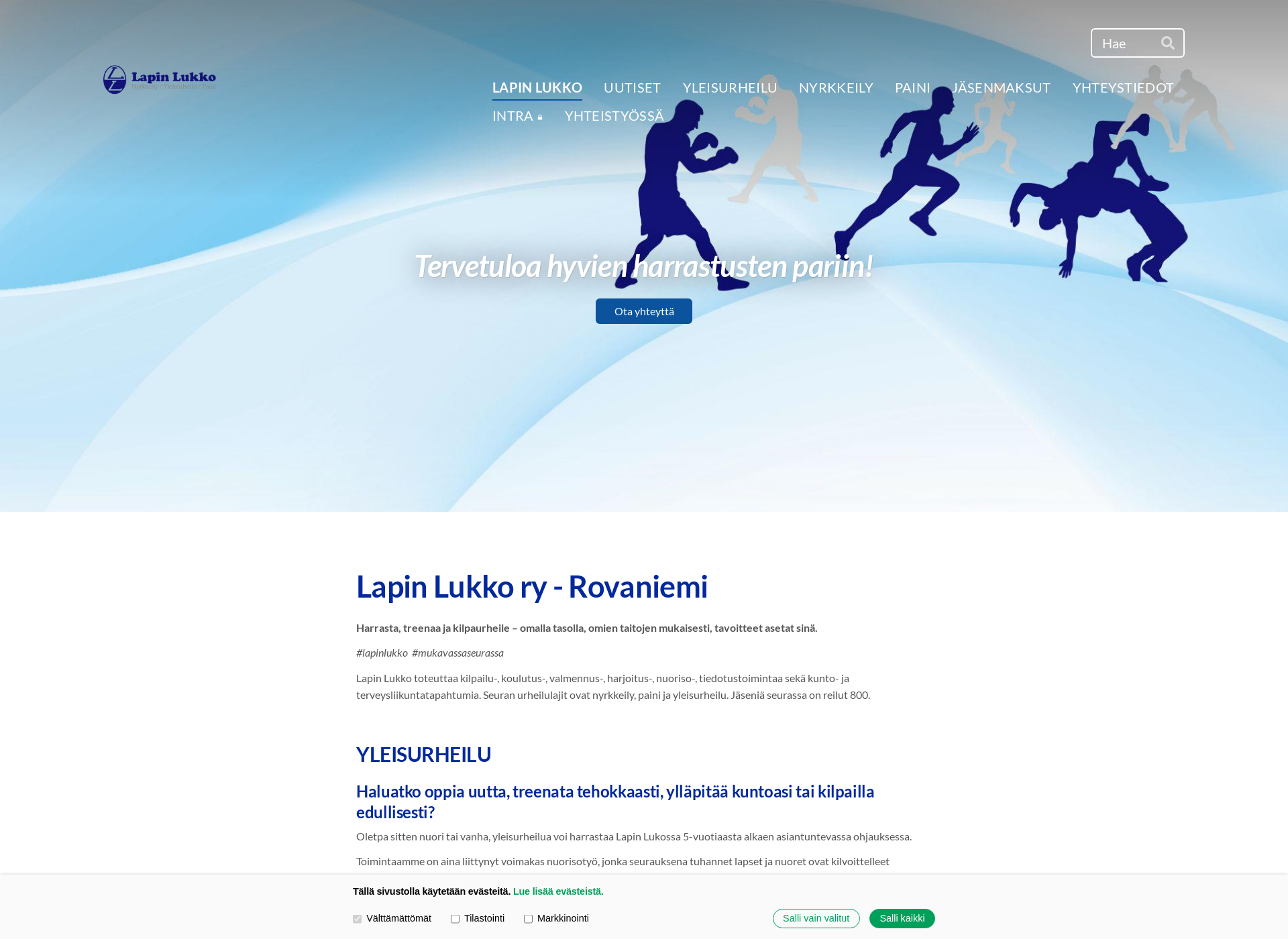 Screenshot for lapinlukko.fi