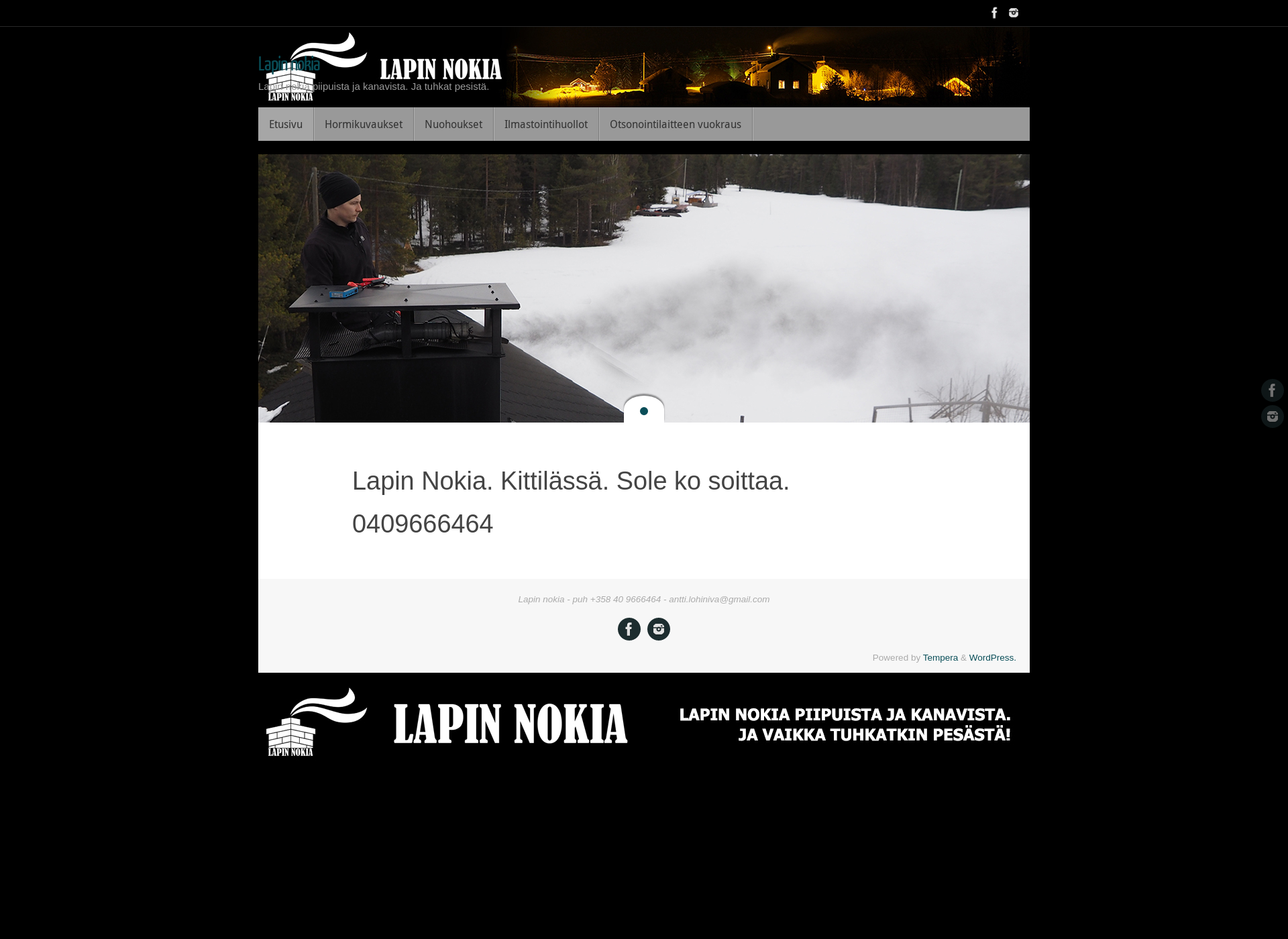 Skärmdump för lapinnokia.fi