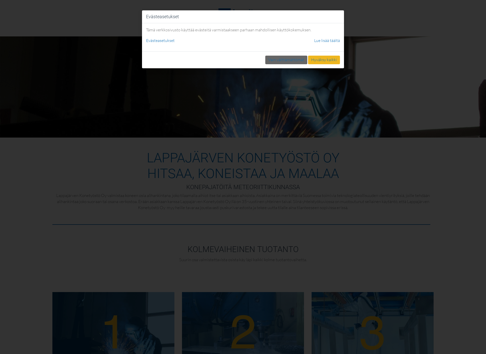 Screenshot for lapkon.fi