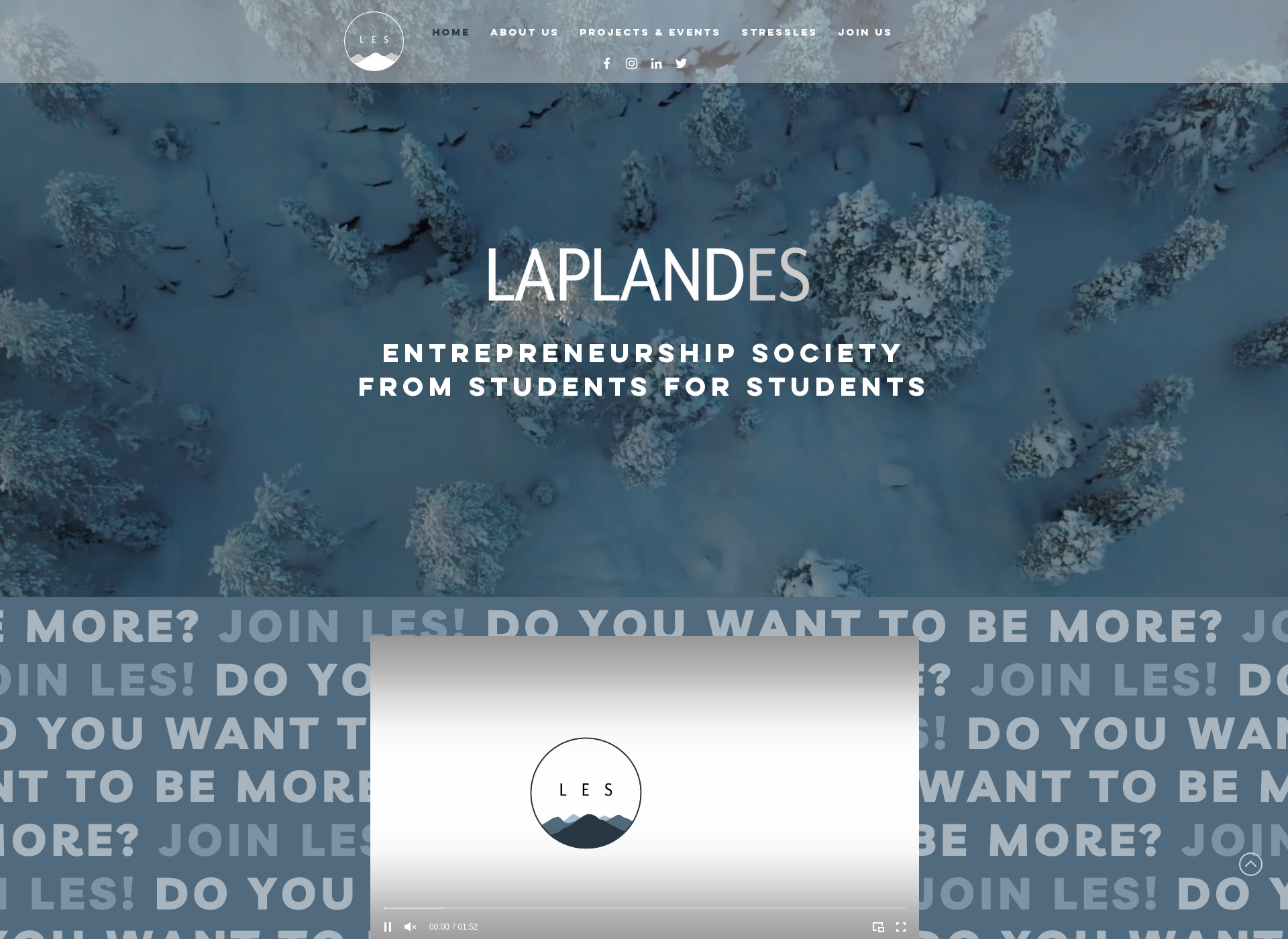 Screenshot for laplandes.fi