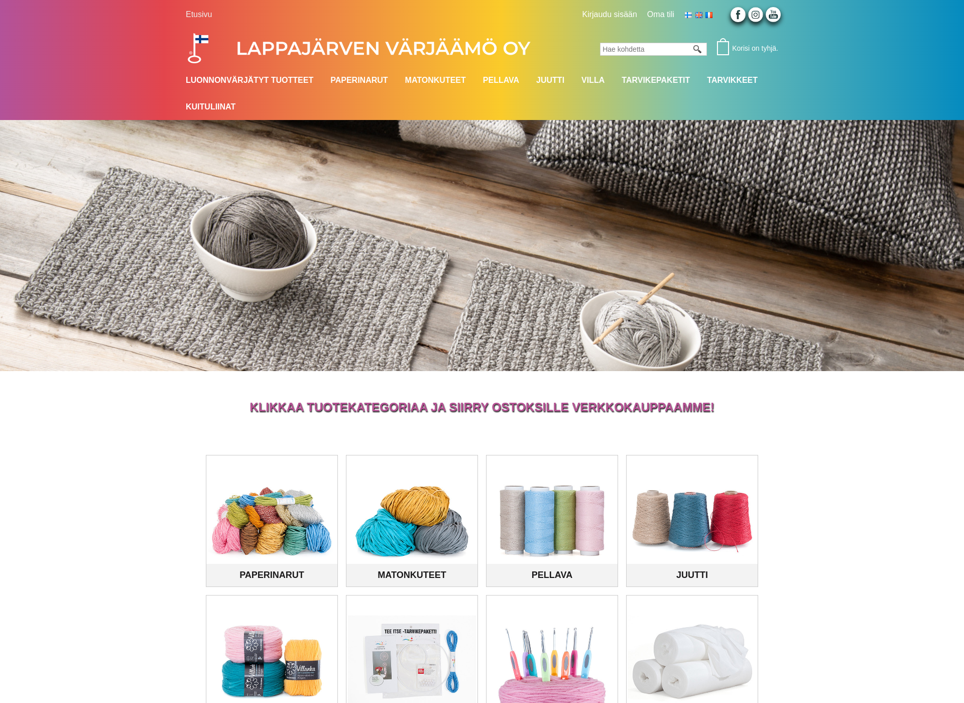 Screenshot for lappajarvenvarjaamo.fi